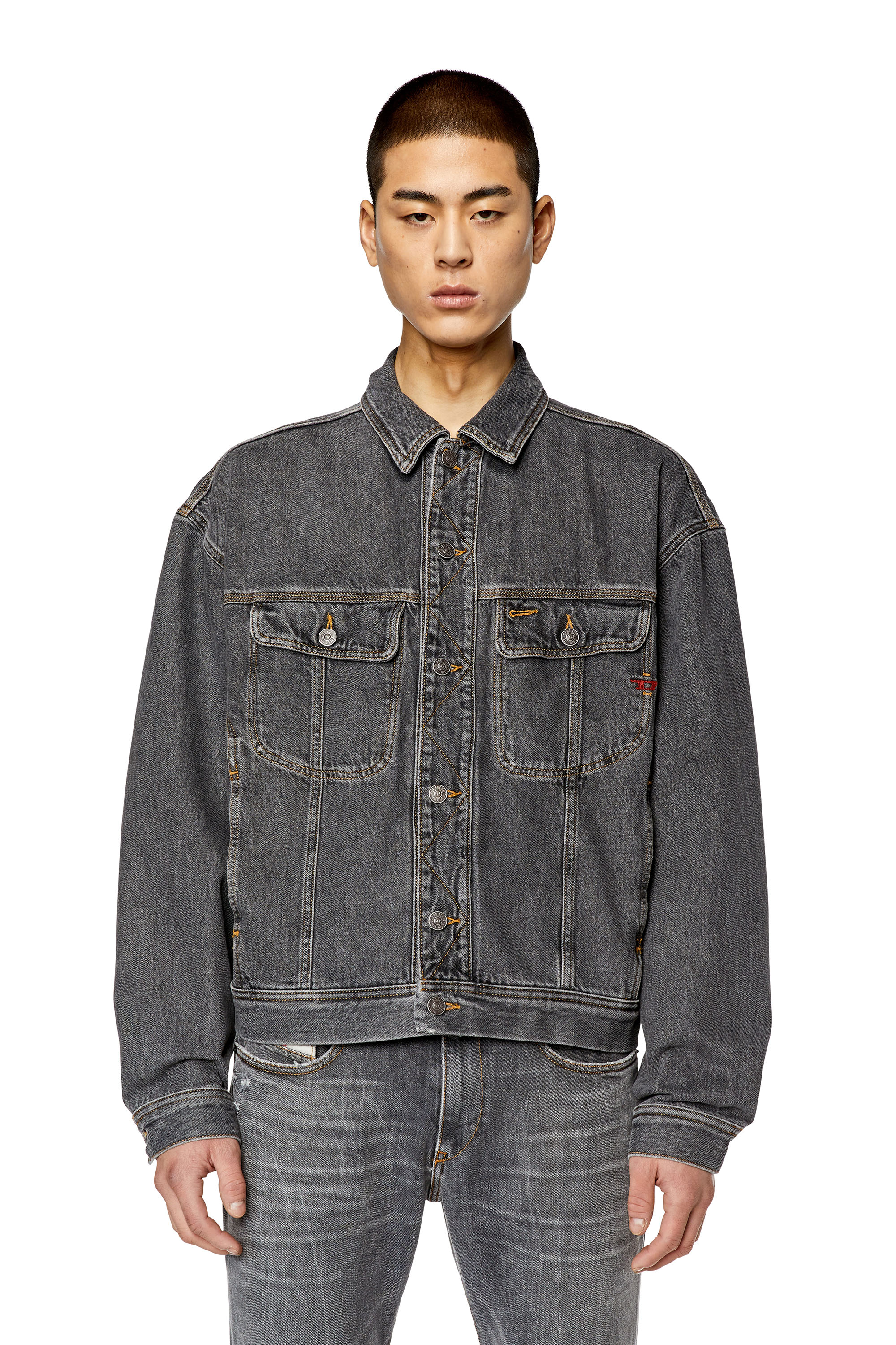 Diesel - D-LILLO, Black/Dark grey - Image 6