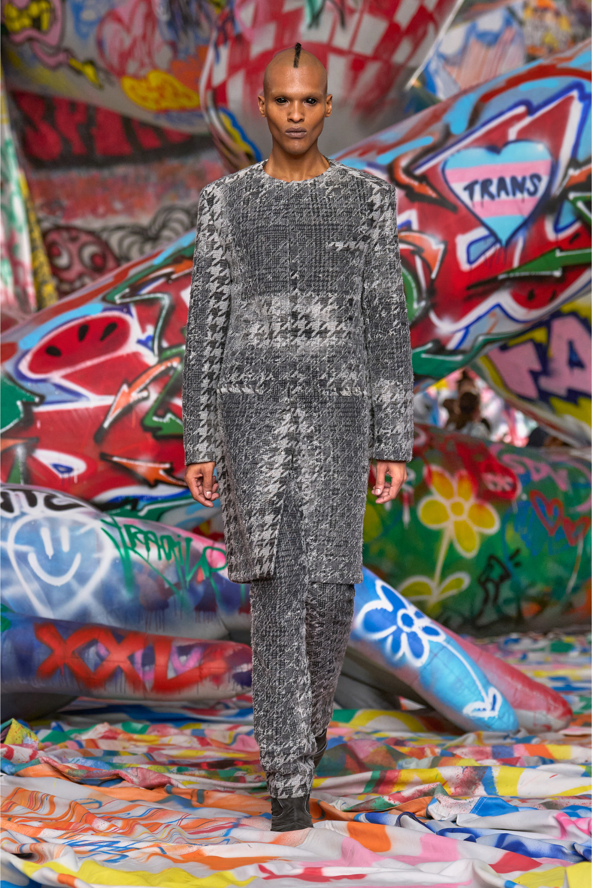 Regular Jeans D-Eber 0CEBN, Black/Dark grey Diesel - Man's Regular Jeans D-Eber 0CEBN, Black/Dark grey - 6