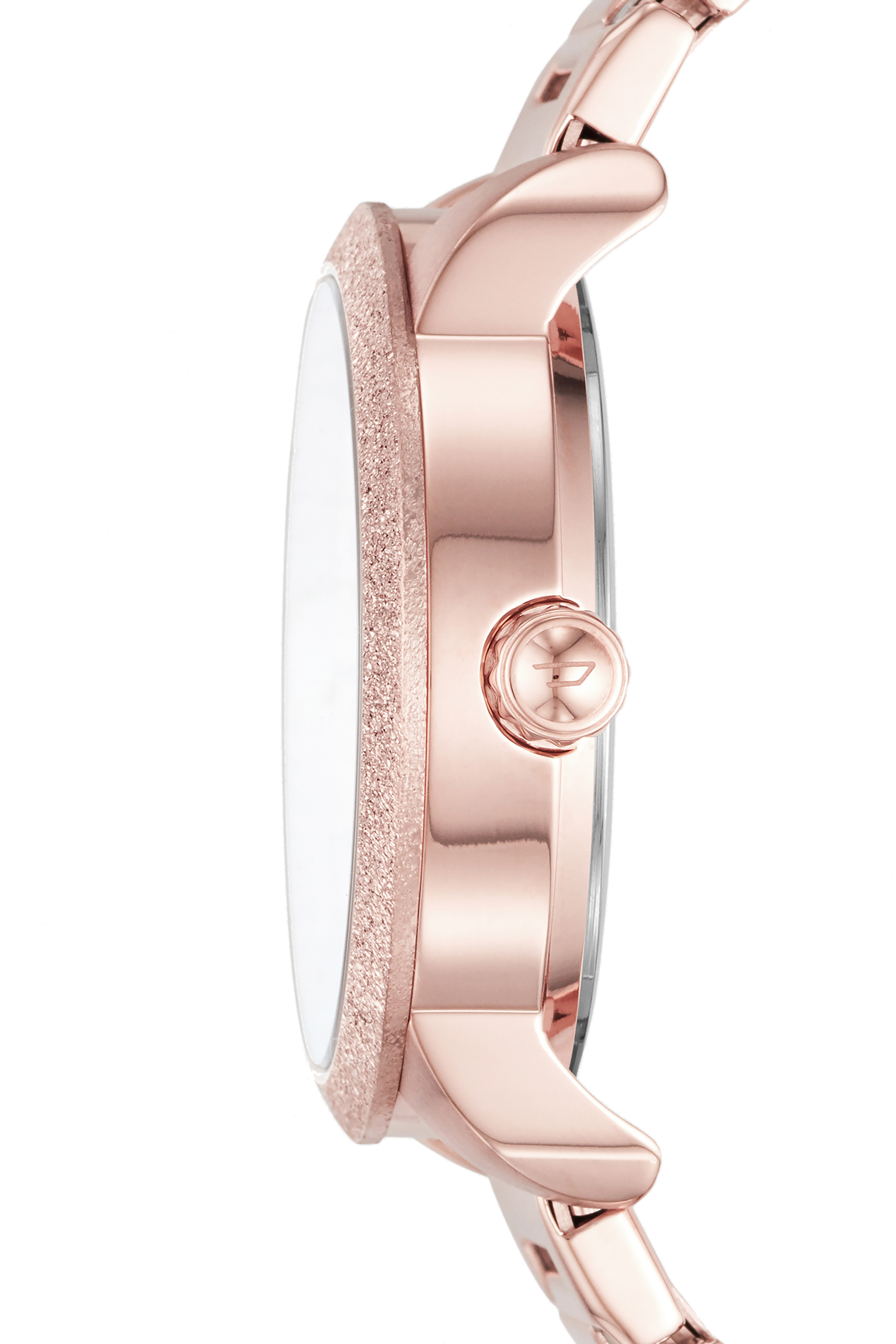 Diesel - DZ5588, Woman's Flare Rocks rose gold stainless steel watch in Pink - 2