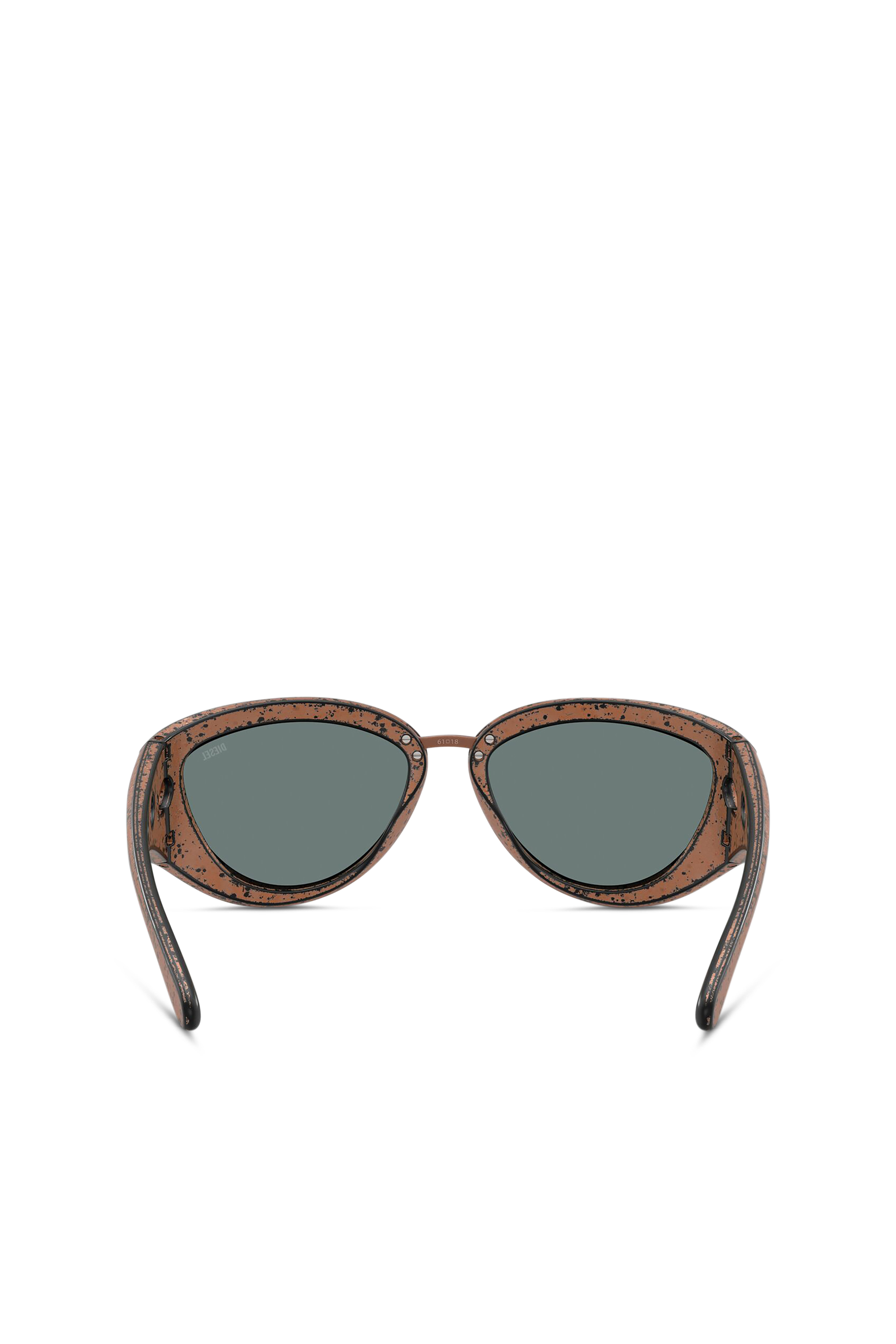 Diesel - 0DL3007U, Unisex's Cat-eye style sunglasses in Bronze - 3