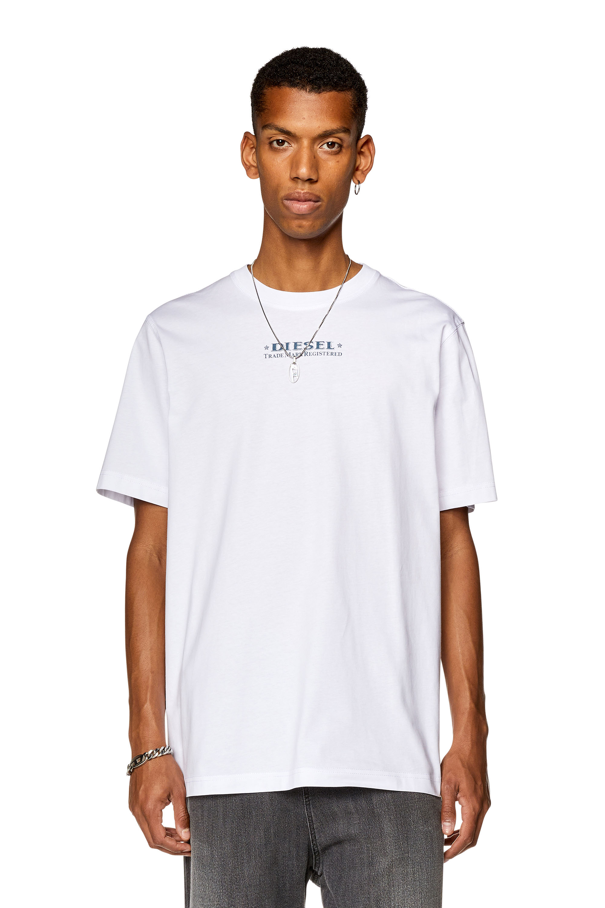 Diesel - T-JUST-L4, White - Image 1