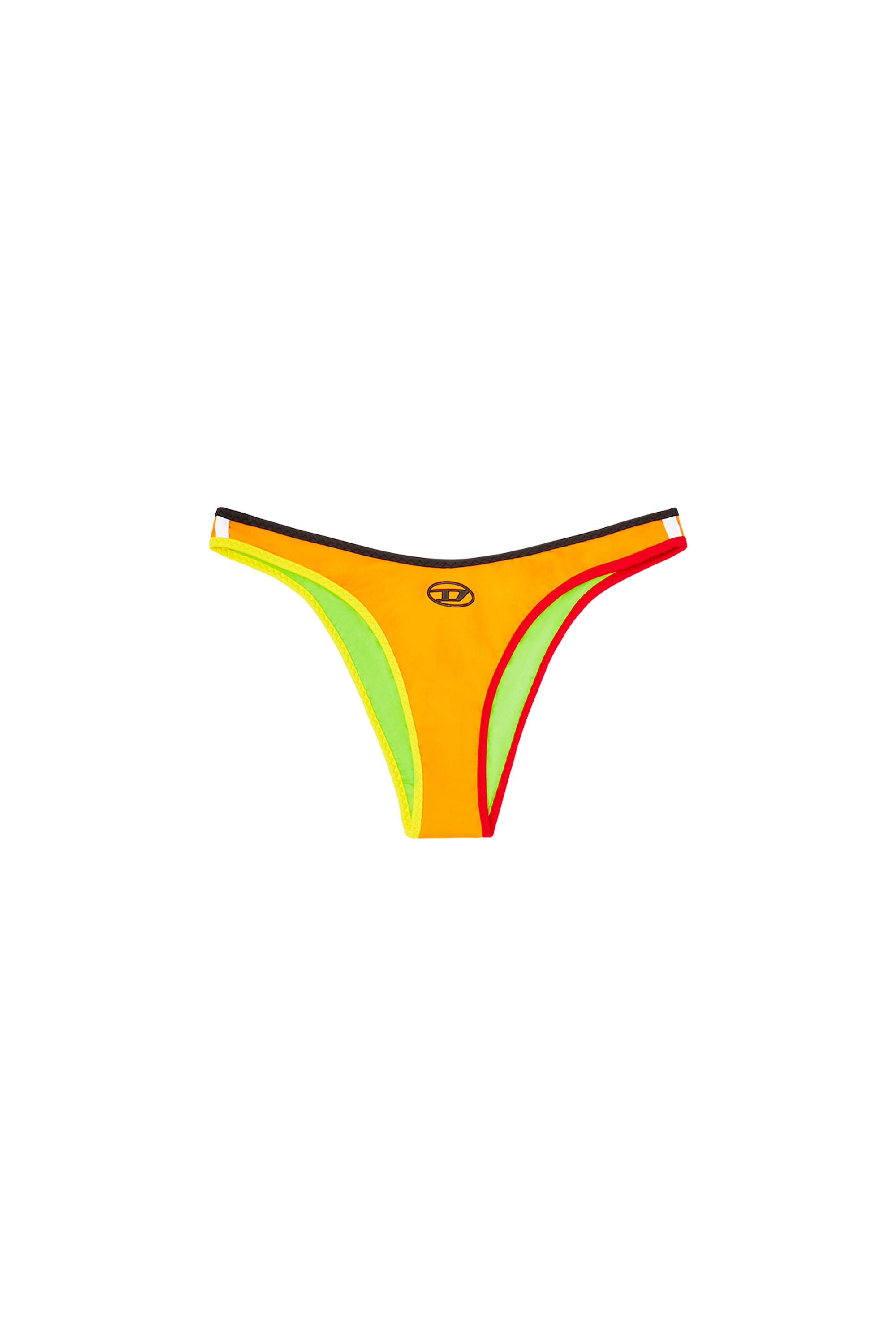 Diesel - BROOKE-D-POP, Woman's Color-block bikini briefs in Multicolor - 3