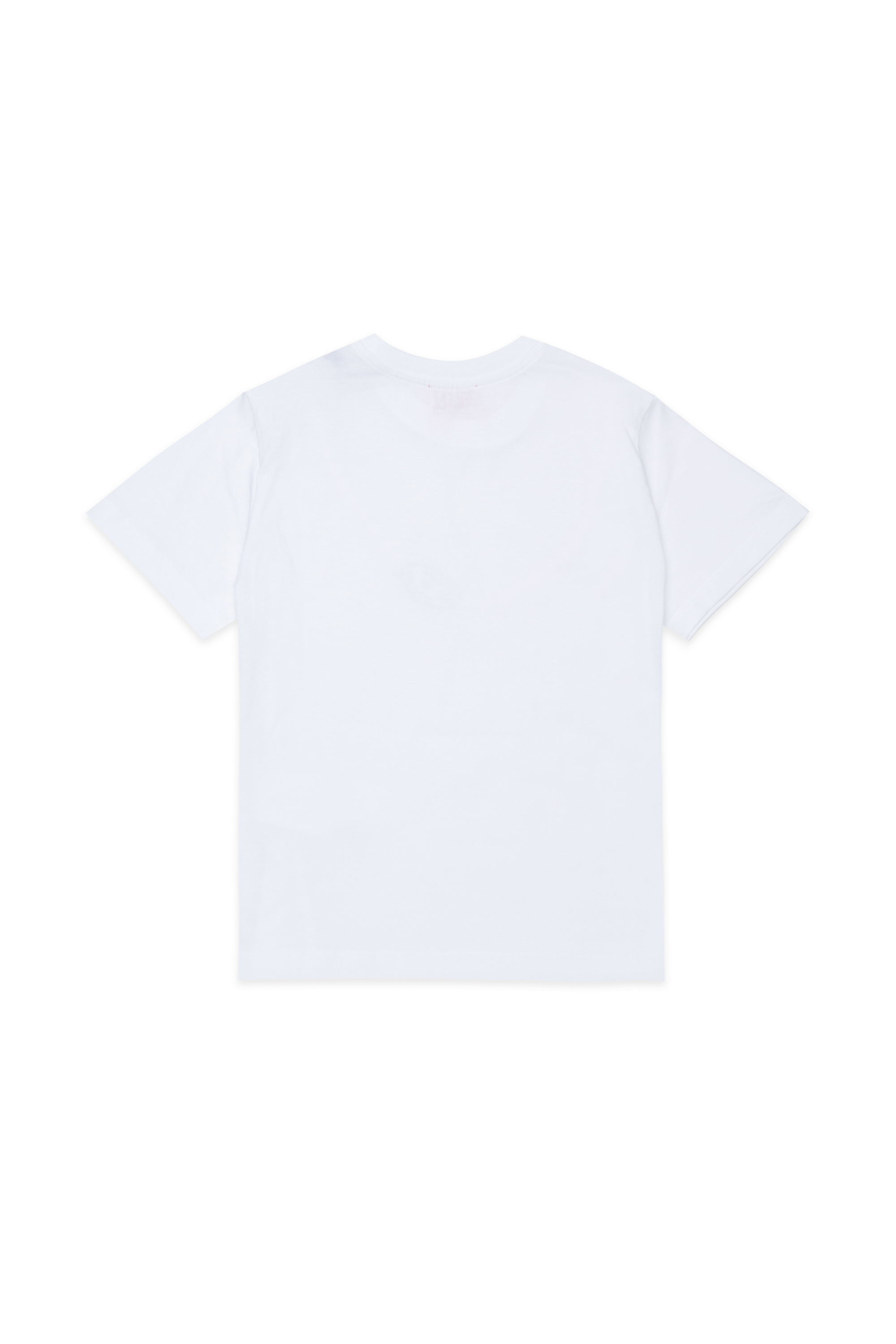 Diesel - TICLA, Woman's Cotton T-shirt with necklace print in White - 2