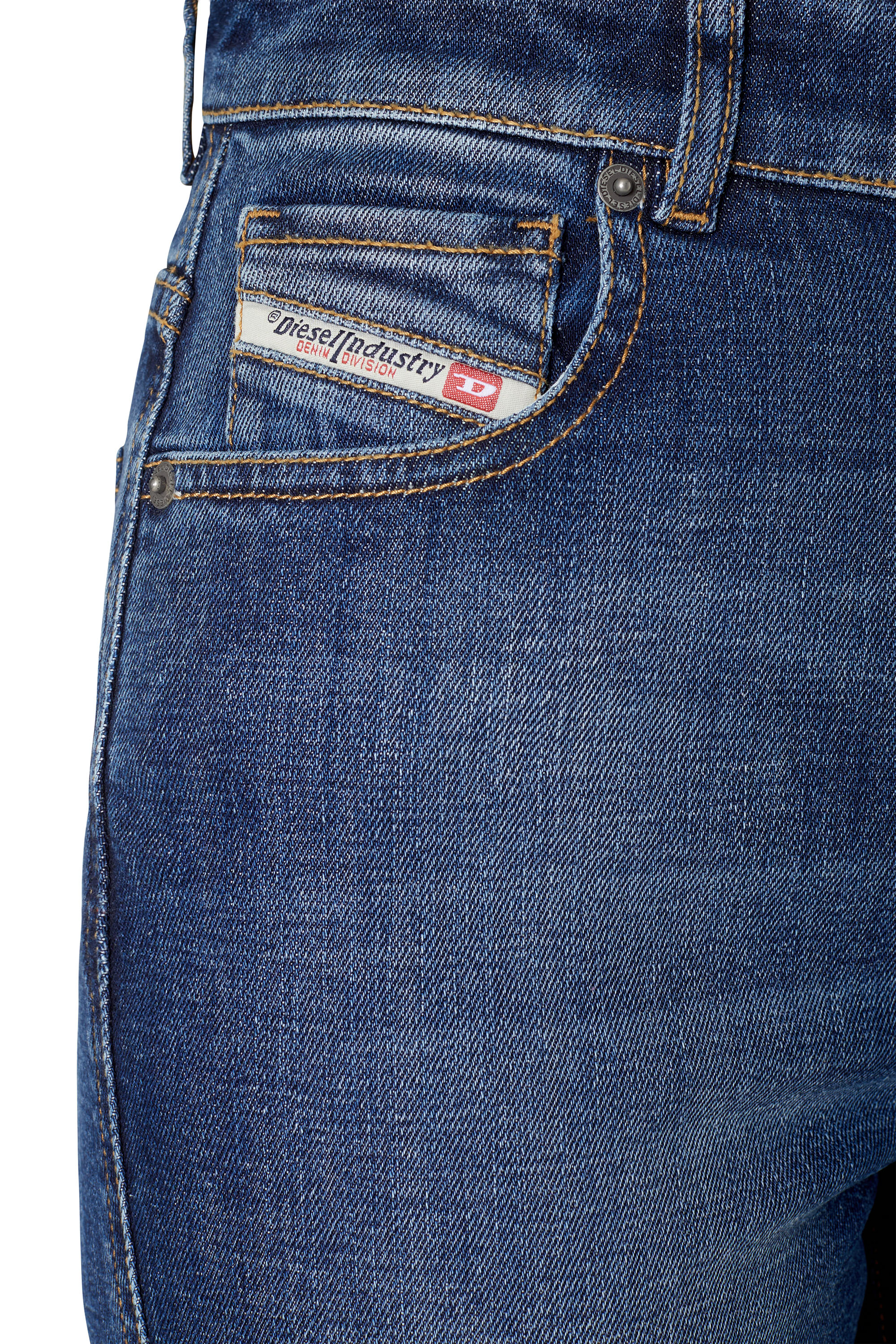 Diesel - D-A01 09F52 Bootcut and Flare Jeans, Medium blue - Image 3