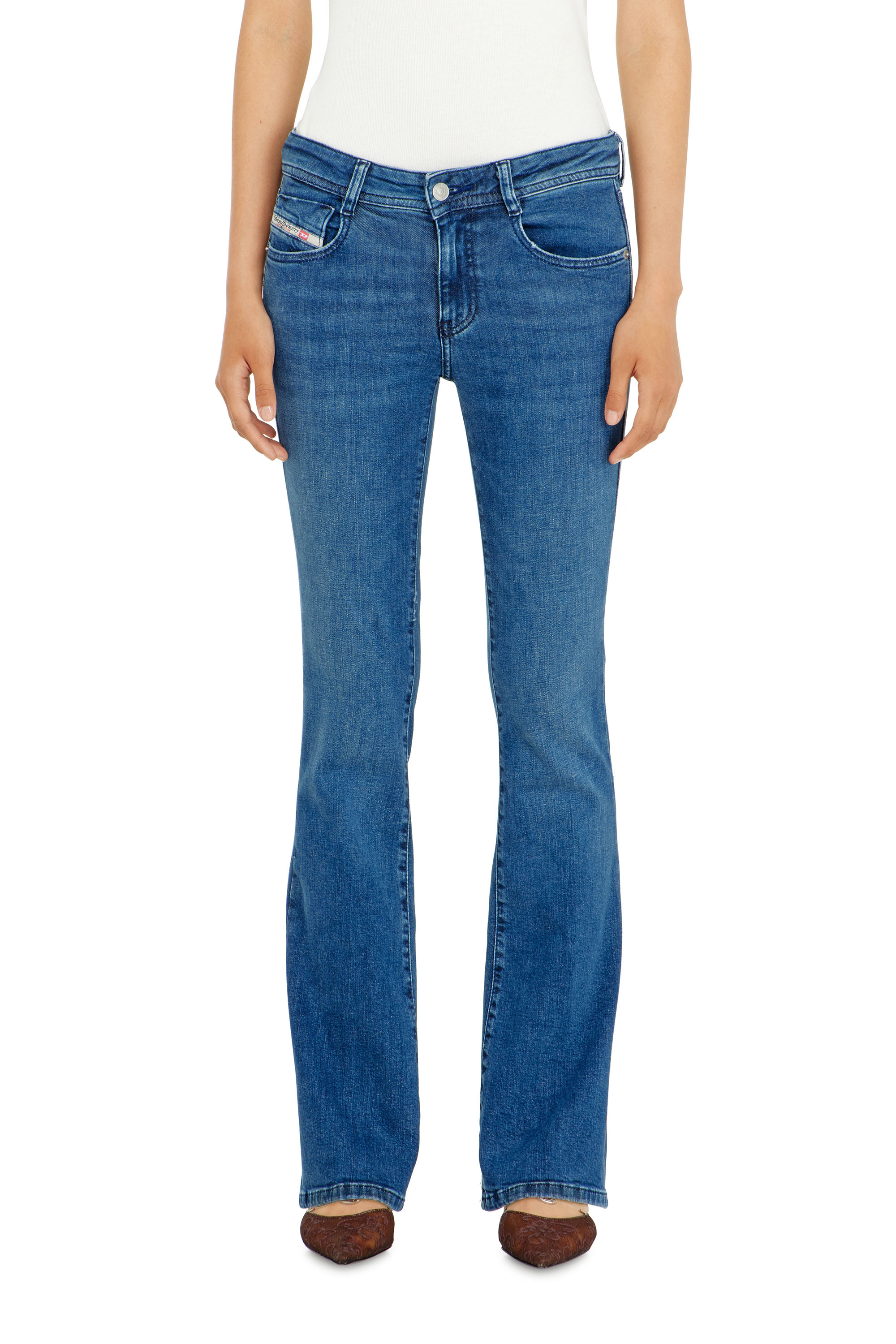 Diesel - Woman's Bootcut Jeans 1969 D-Ebbey 0ADBB, Medium blue - 1
