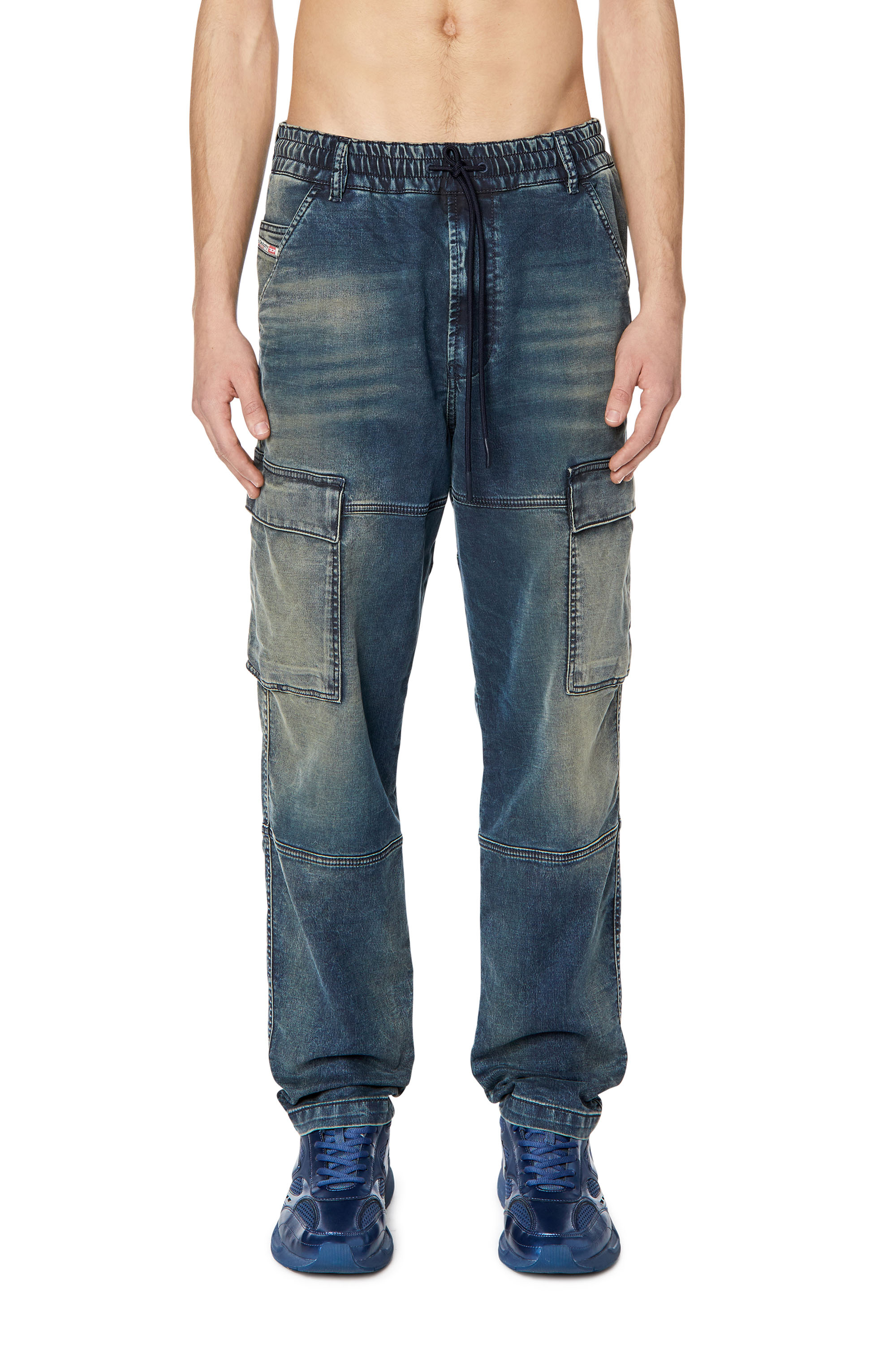 Diesel - Krooley JoggJeans® 068DS Tapered, Dark Blue - Image 1