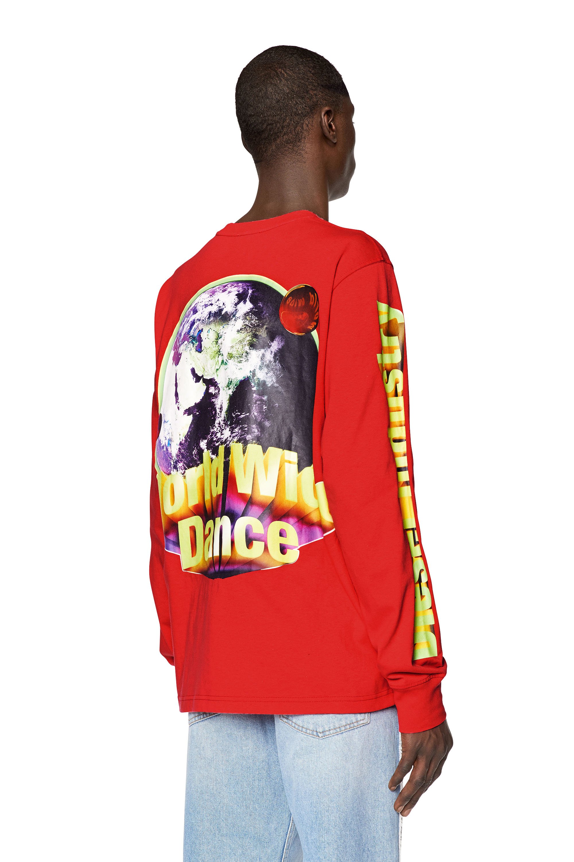 Diesel - T-JUST-LS-L1, Pink - Image 4