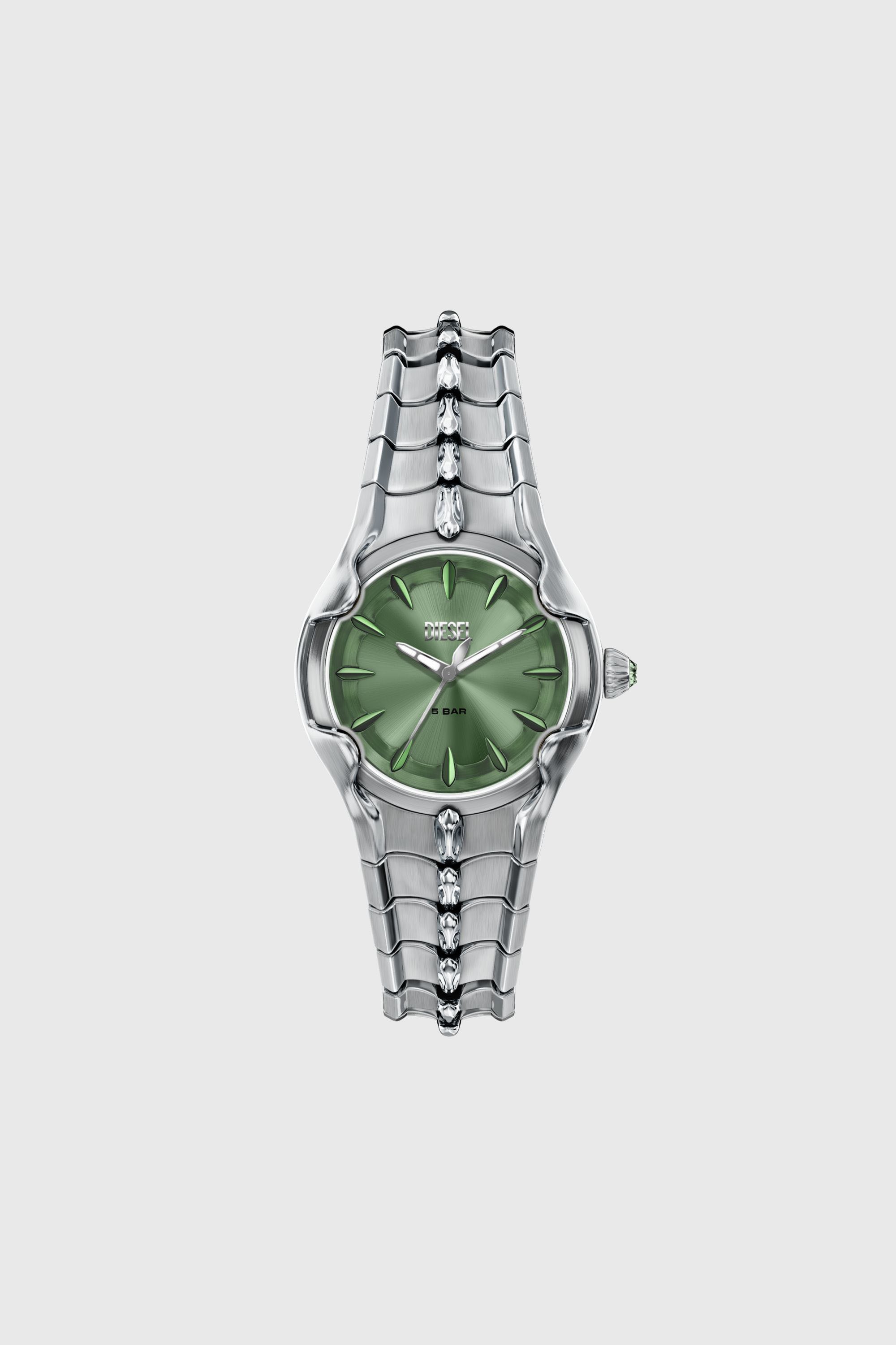 Diesel - DZ5632 WATCH, Man's Vert stainless steel watch in Silver - 1