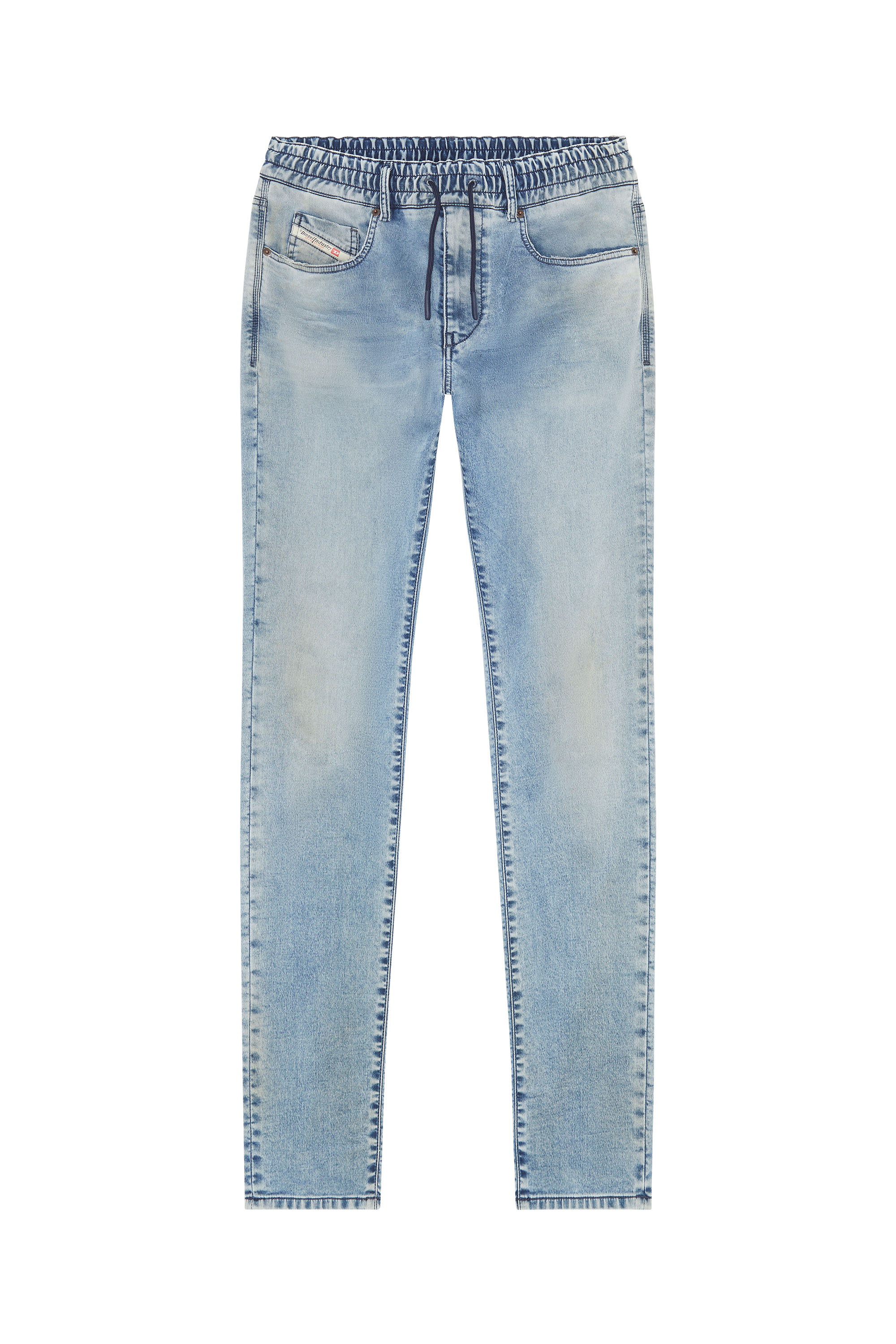 Diesel - D-Strukt JoggJeans® 068DU Slim, Light Blue - Image 5