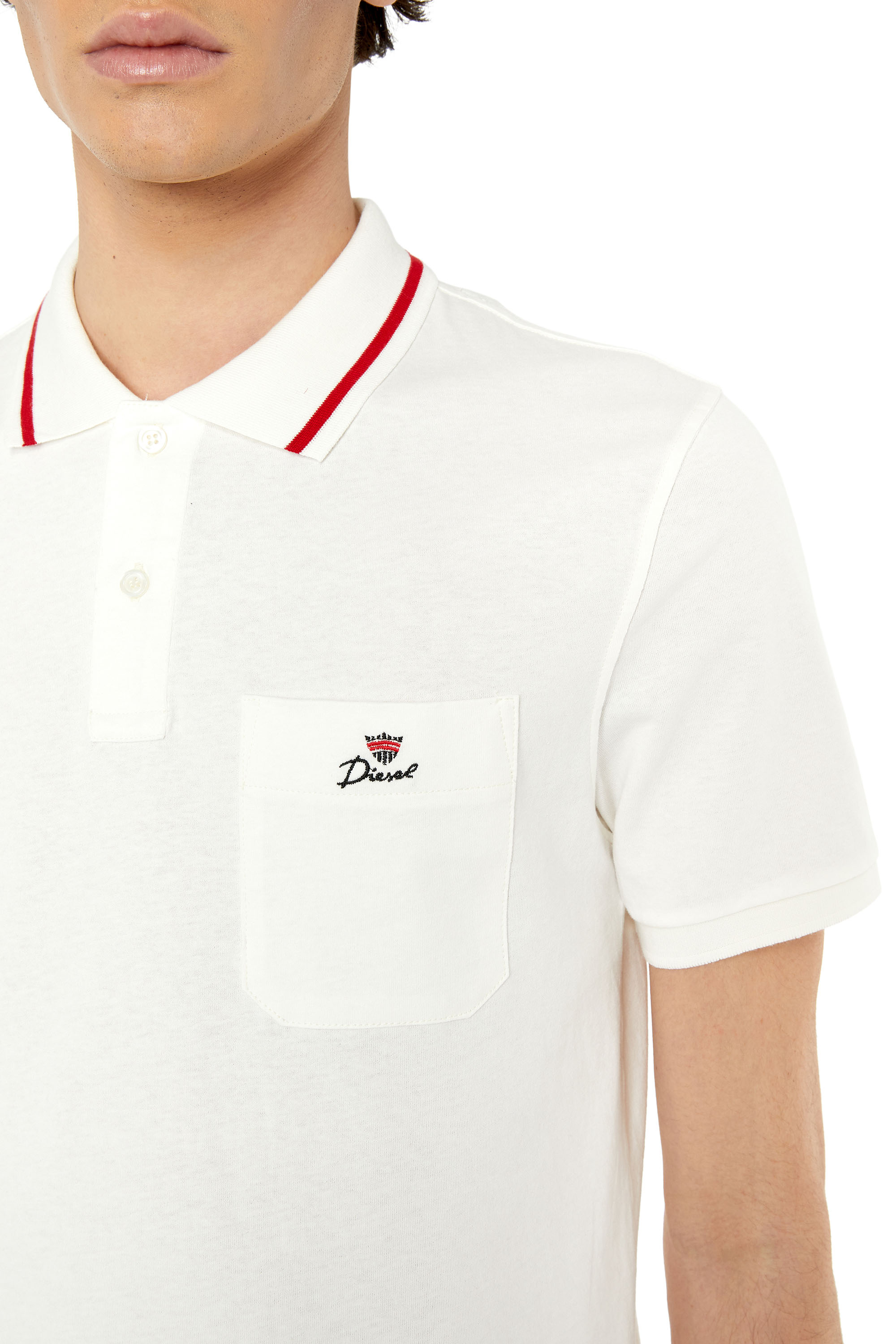 Diesel - T-SMITH-POC, White - Image 4