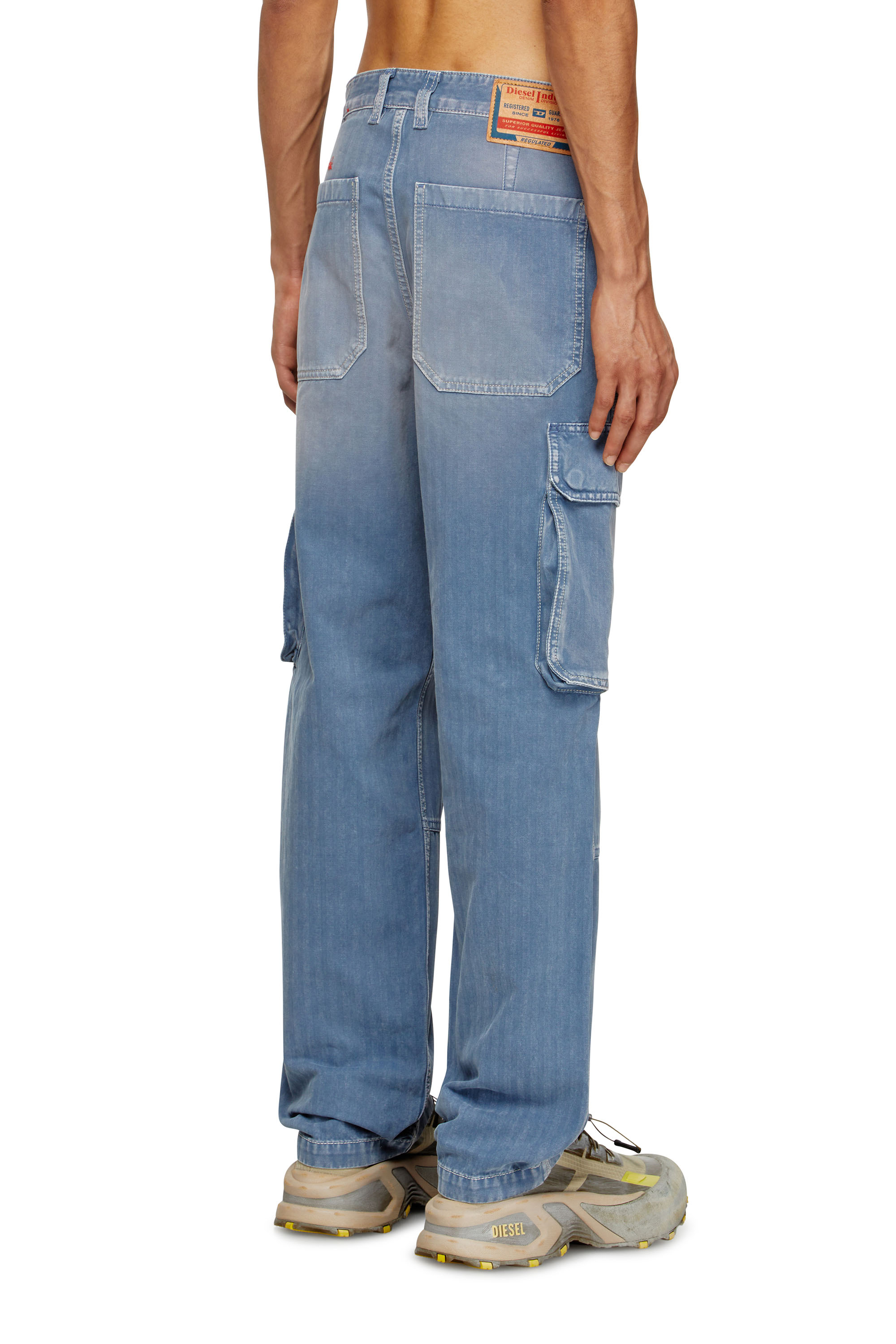 Diesel - Man's Regular Jeans D-Uty 09M93, Blue - 4