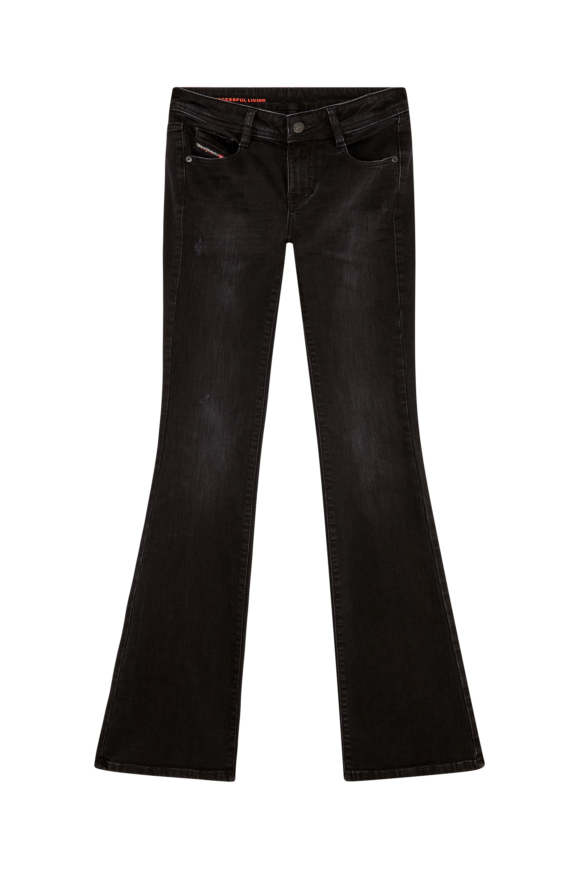 Diesel - Bootcut and Flare Jeans 1969 D-Ebbey 0TFAS, Black/Dark grey - Image 5