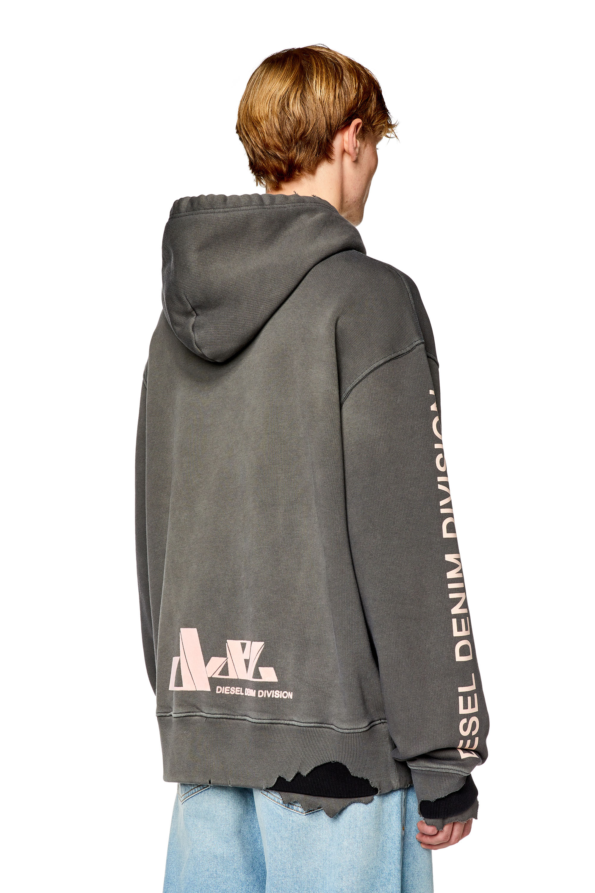 Diesel - S-MACSROT-HOOD, Grey - Image 4