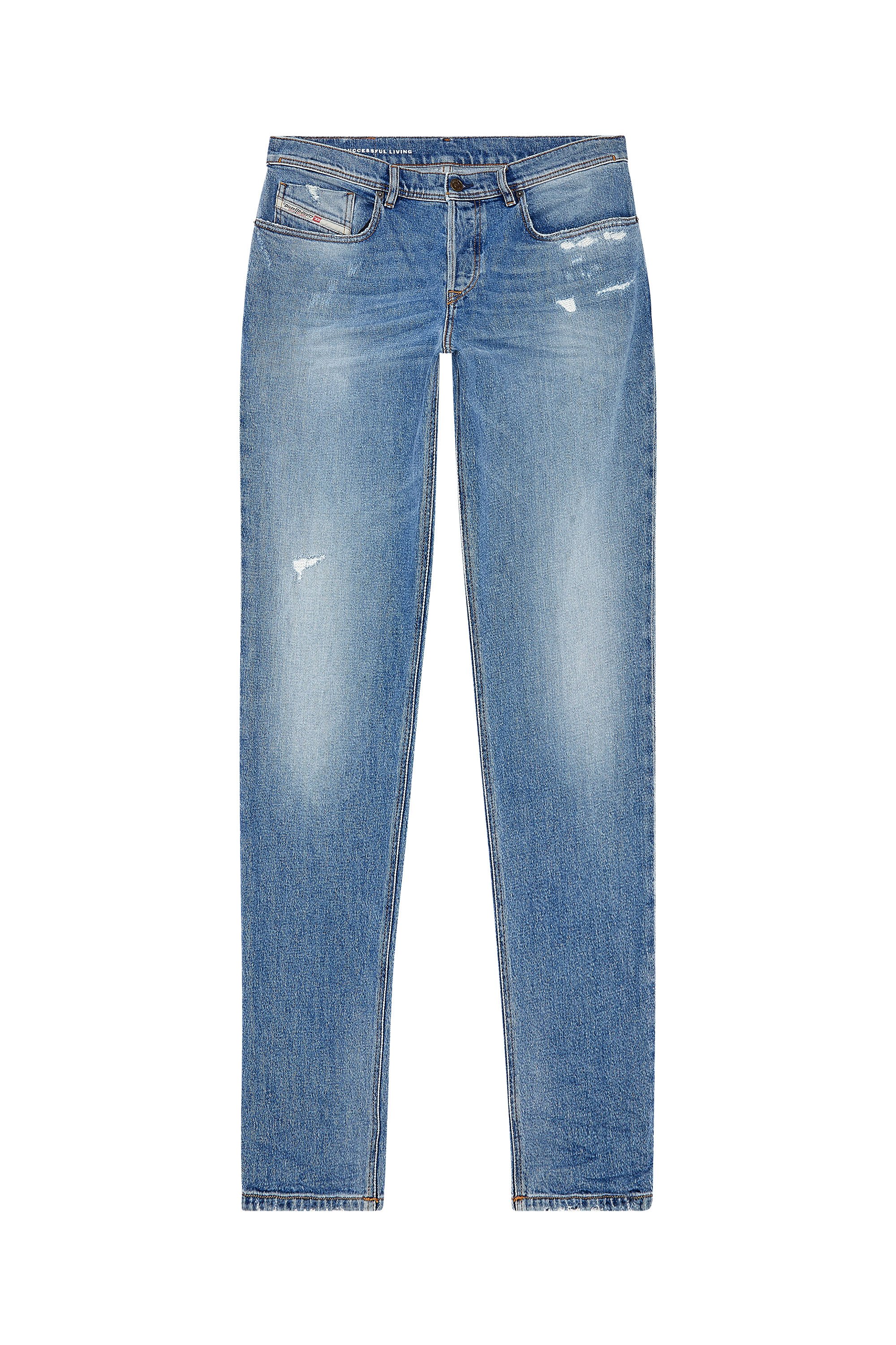 Diesel - Tapered Jeans 2023 D-Finitive 09H46, Light Blue - Image 5