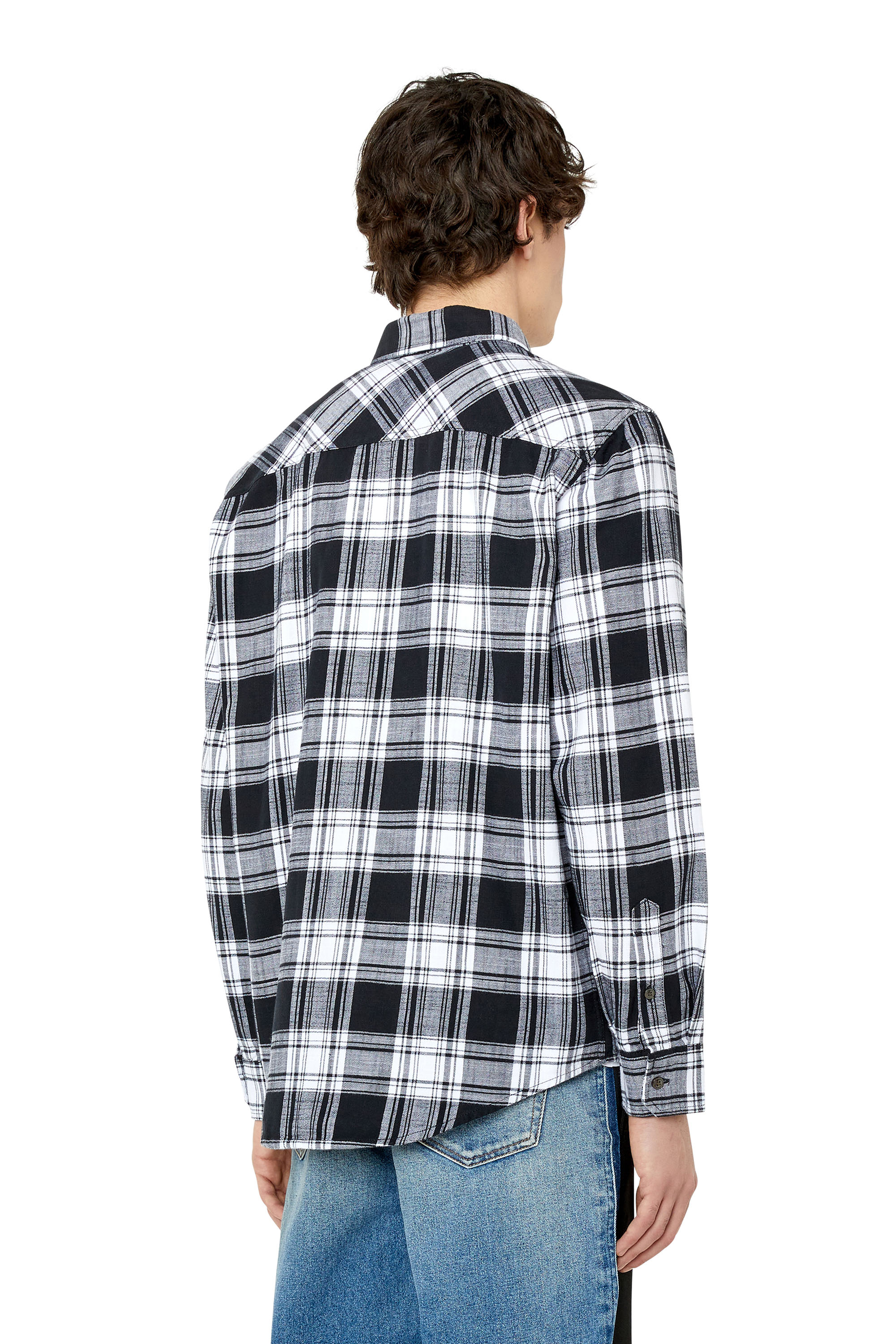 Diesel - S-UMBE-CHECK-N, Black/White - Image 2