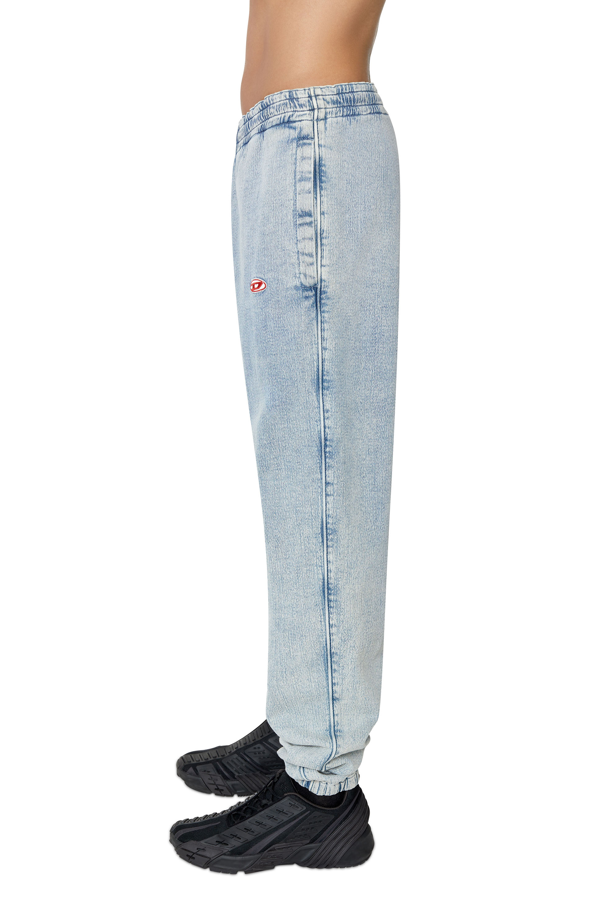 Diesel - D-Lab Track Denim 09D01 Tapered, Light Blue - Image 4