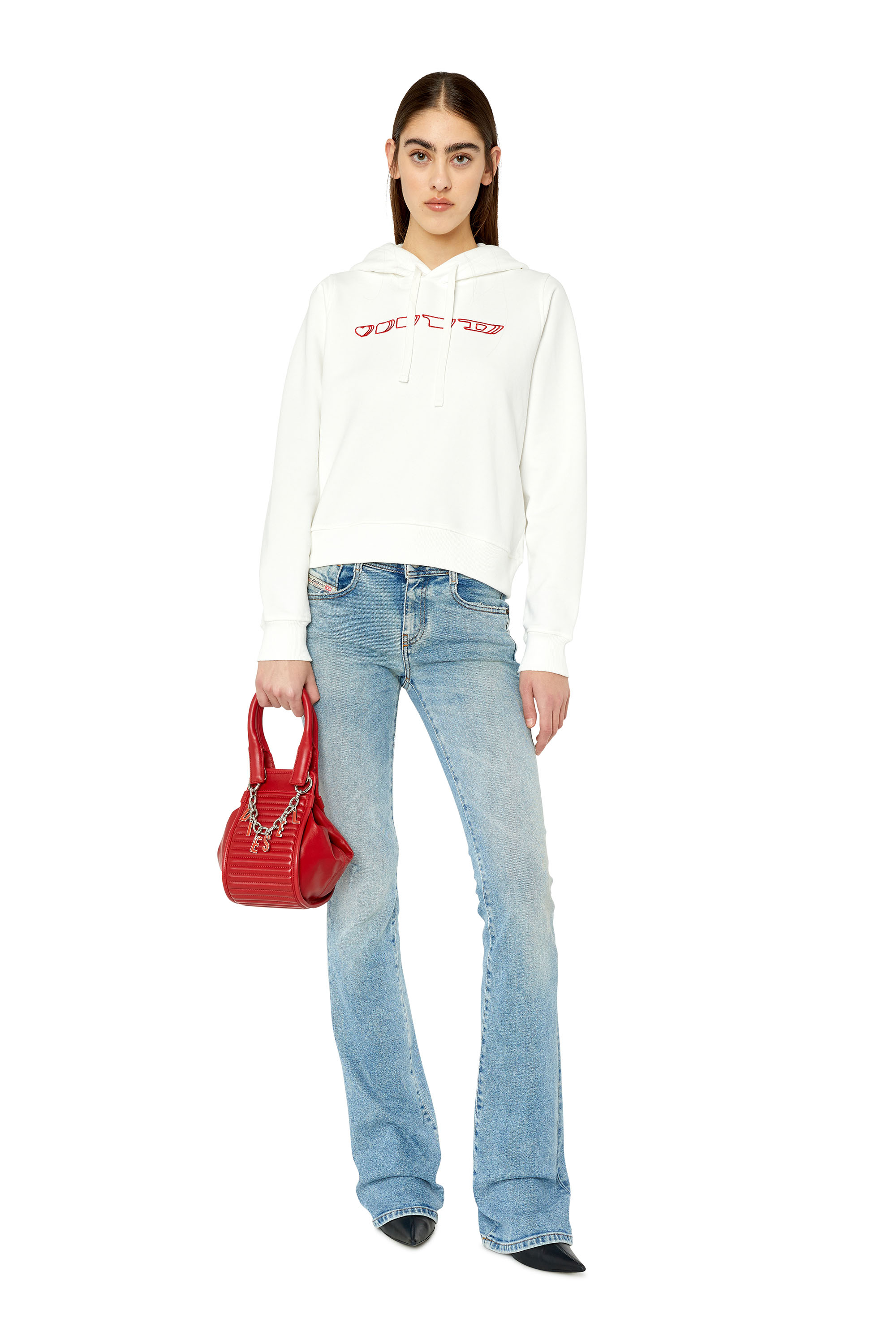 Diesel - F-REGGY-HOOD-G3, White - Image 2