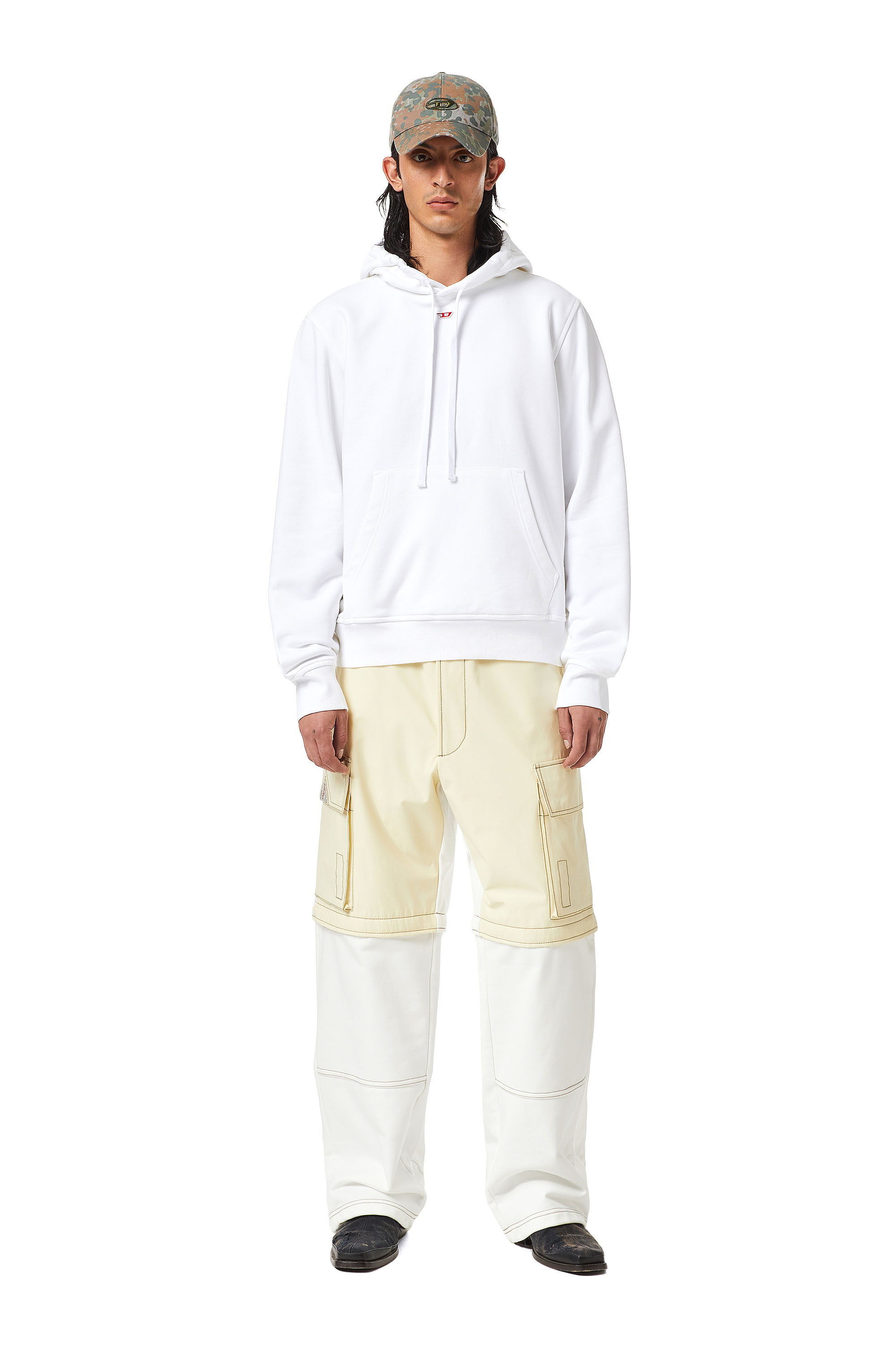 Diesel - S-GINN-HOOD-D, White - Image 2