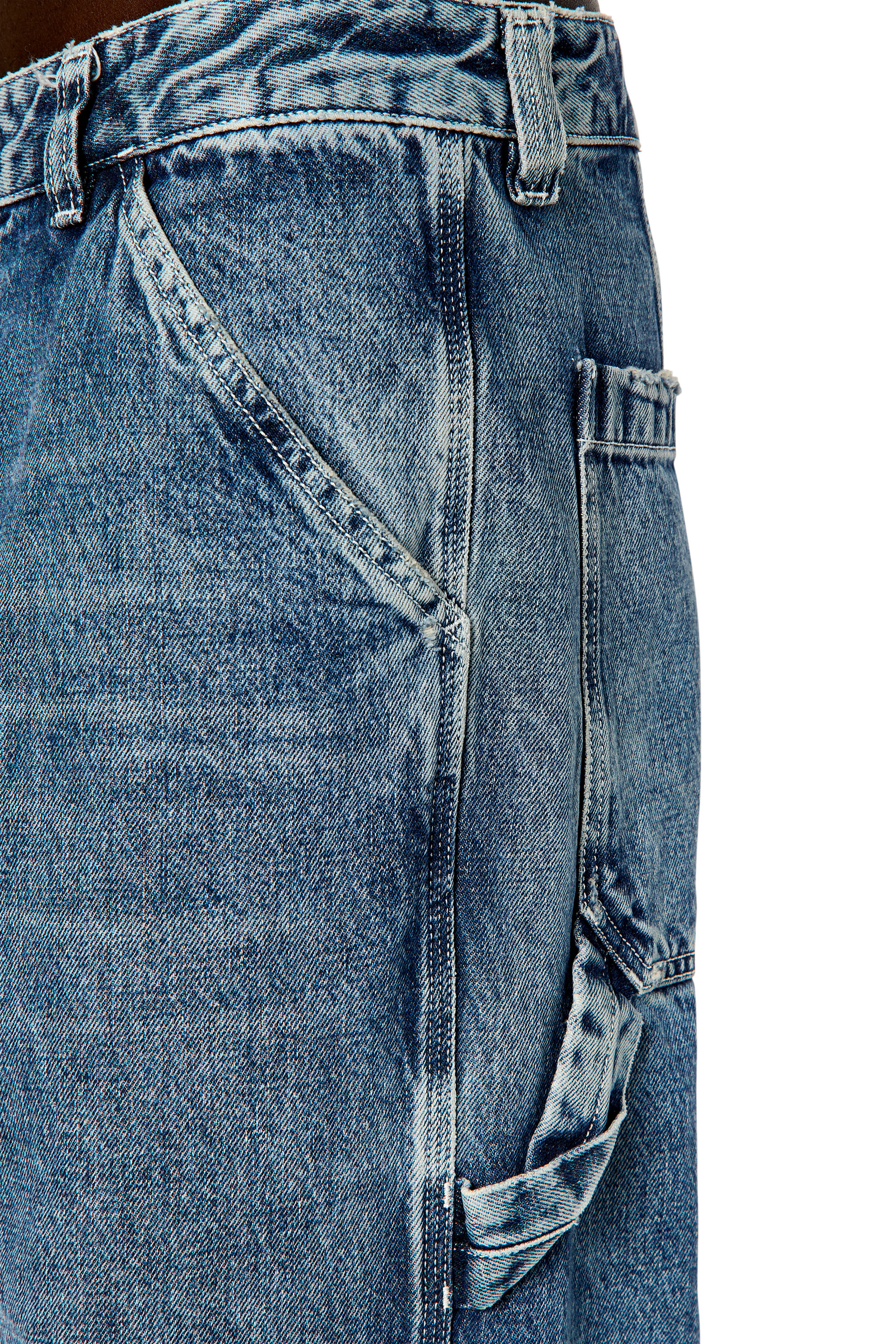 Diesel - Straight Jeans D-Livery 007M3, Medium blue - Image 3
