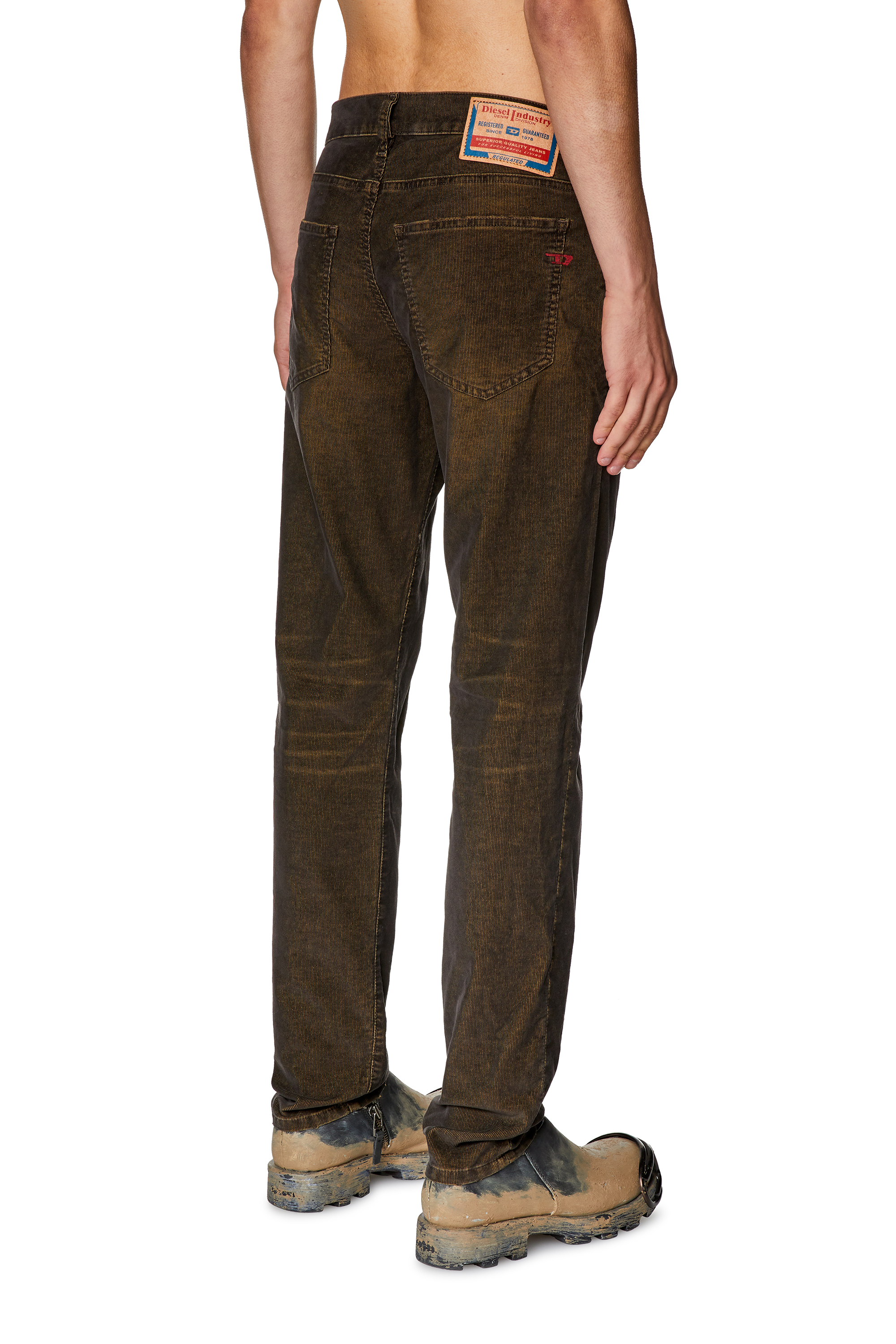 Diesel - Slim Jeans 2019 D-Strukt 003GJ, Brown - Image 8