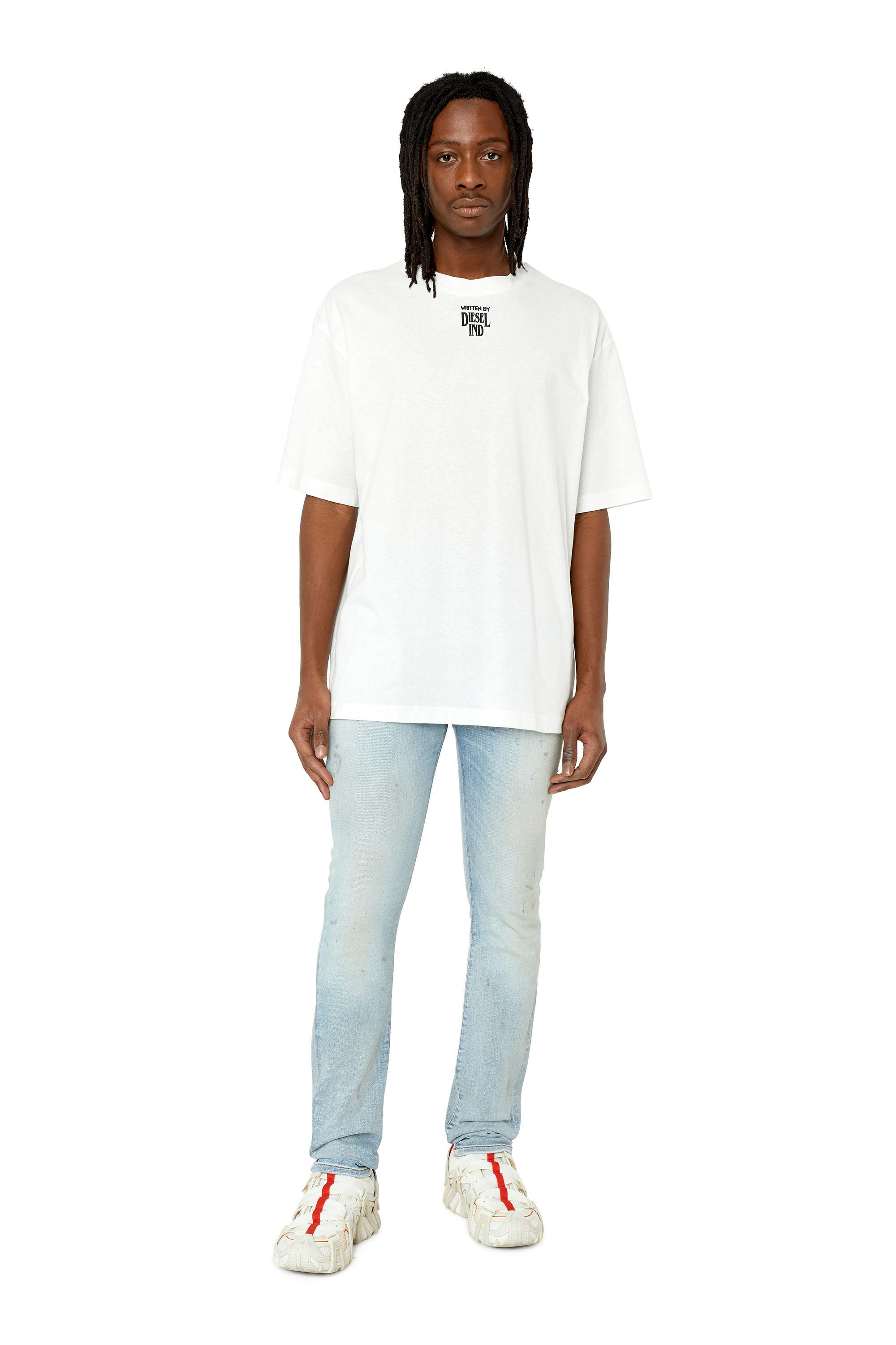 Diesel - 1983 D-Amny 09E89 Skinny Jeans, Light Blue - Image 4