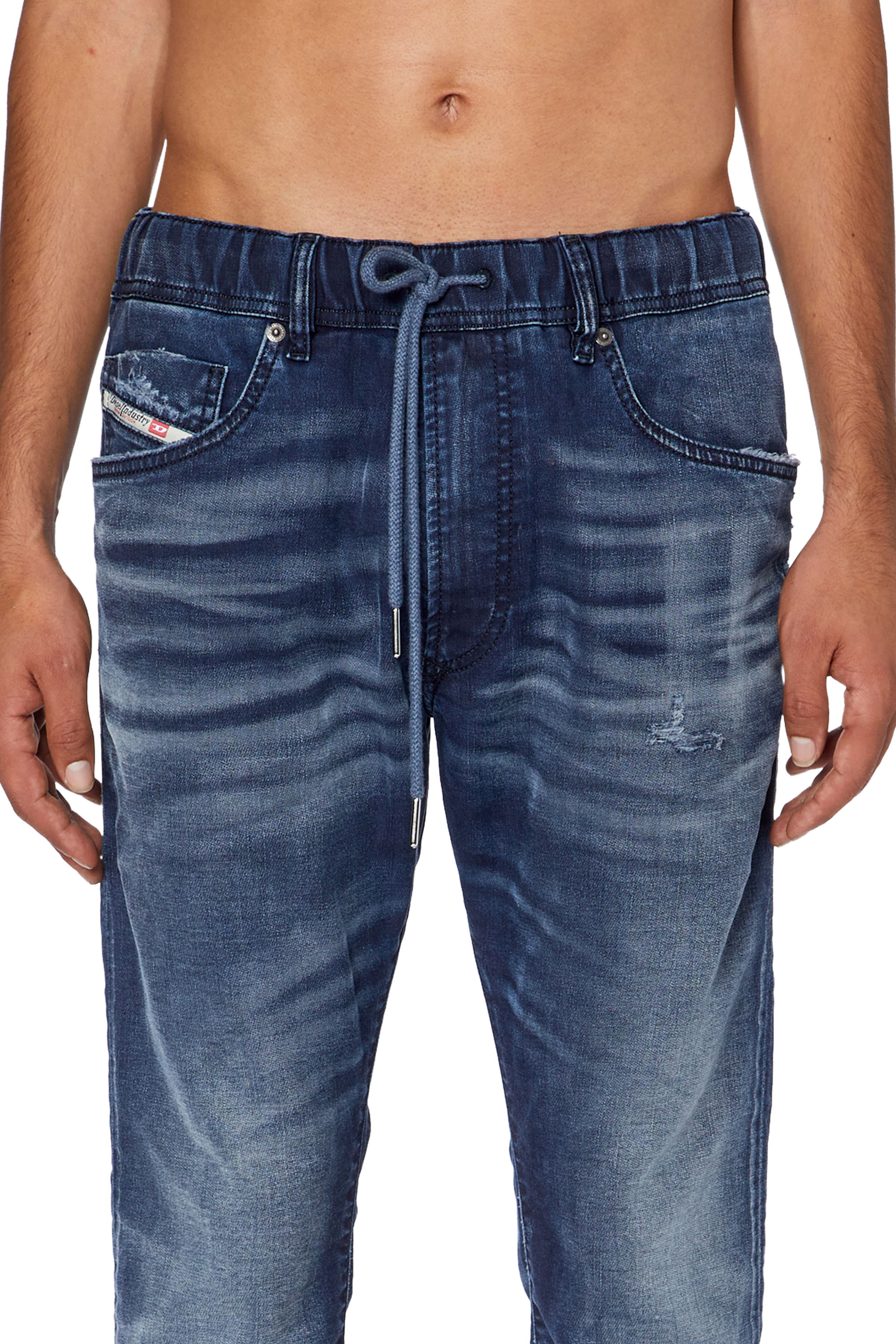 Diesel - Tapered Krooley JoggJeans® 068FQ, Dark Blue - Image 4