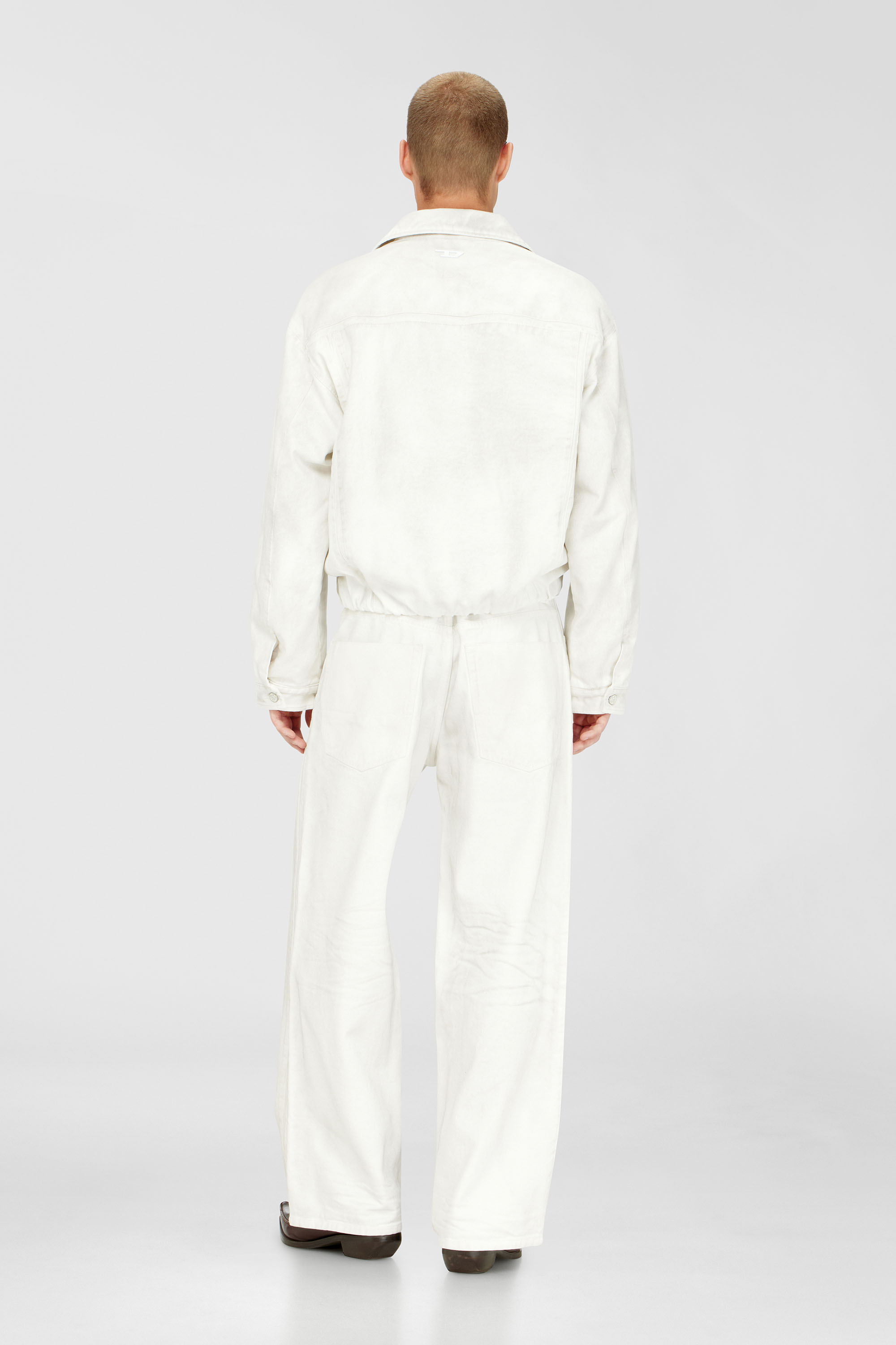 Diesel - Unisex's Relaxed Jeans 1982 D-Hakou 007GG, White - 3