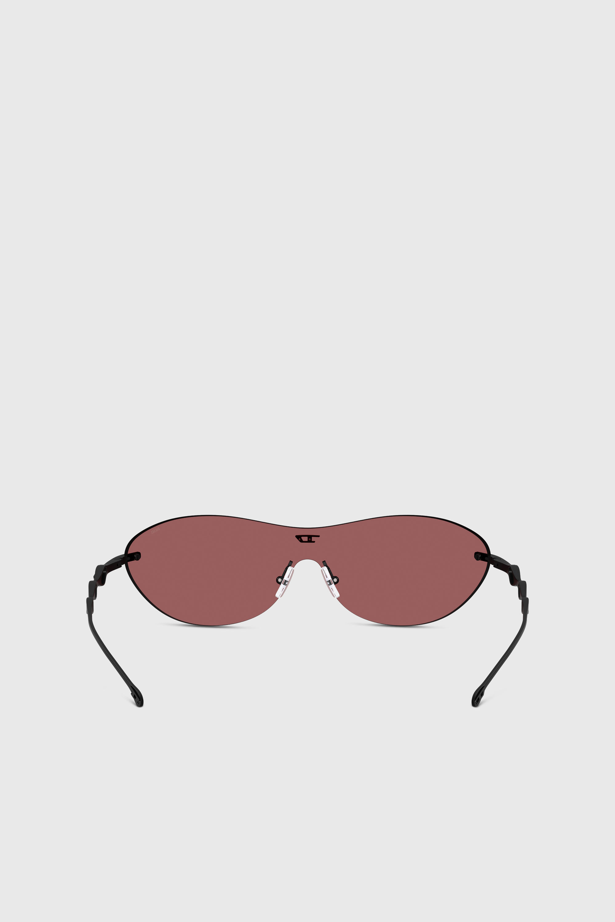Diesel - 0DL1006 SIZE 35, Unisex's Iconic oval sunglasses in Dark Violet - 3