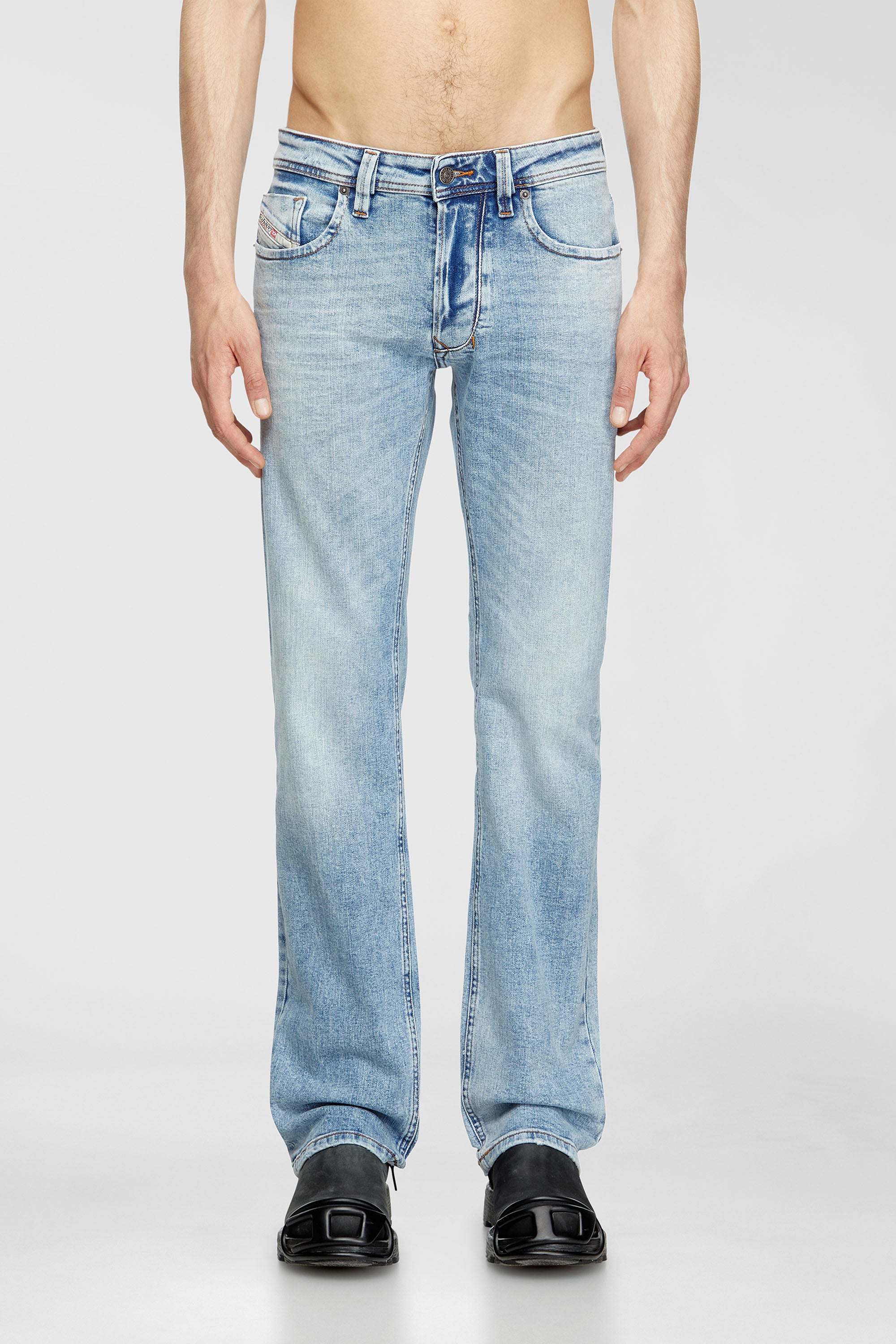 Diesel - Man's Regular Jeans 1985 Larkee 0DBDV, Light Blue - 1