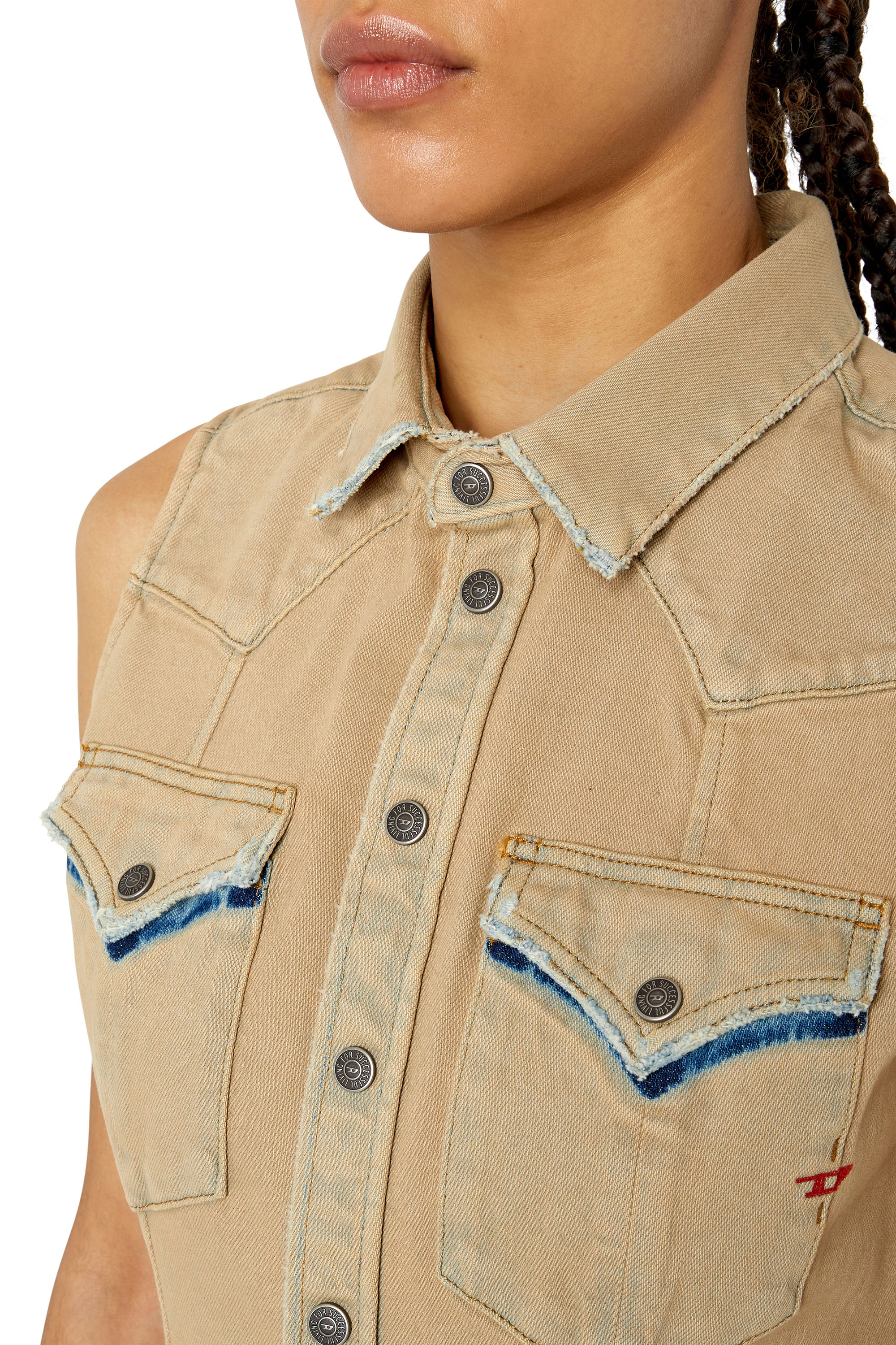 Diesel - DE-GLO-F, Beige - Image 4