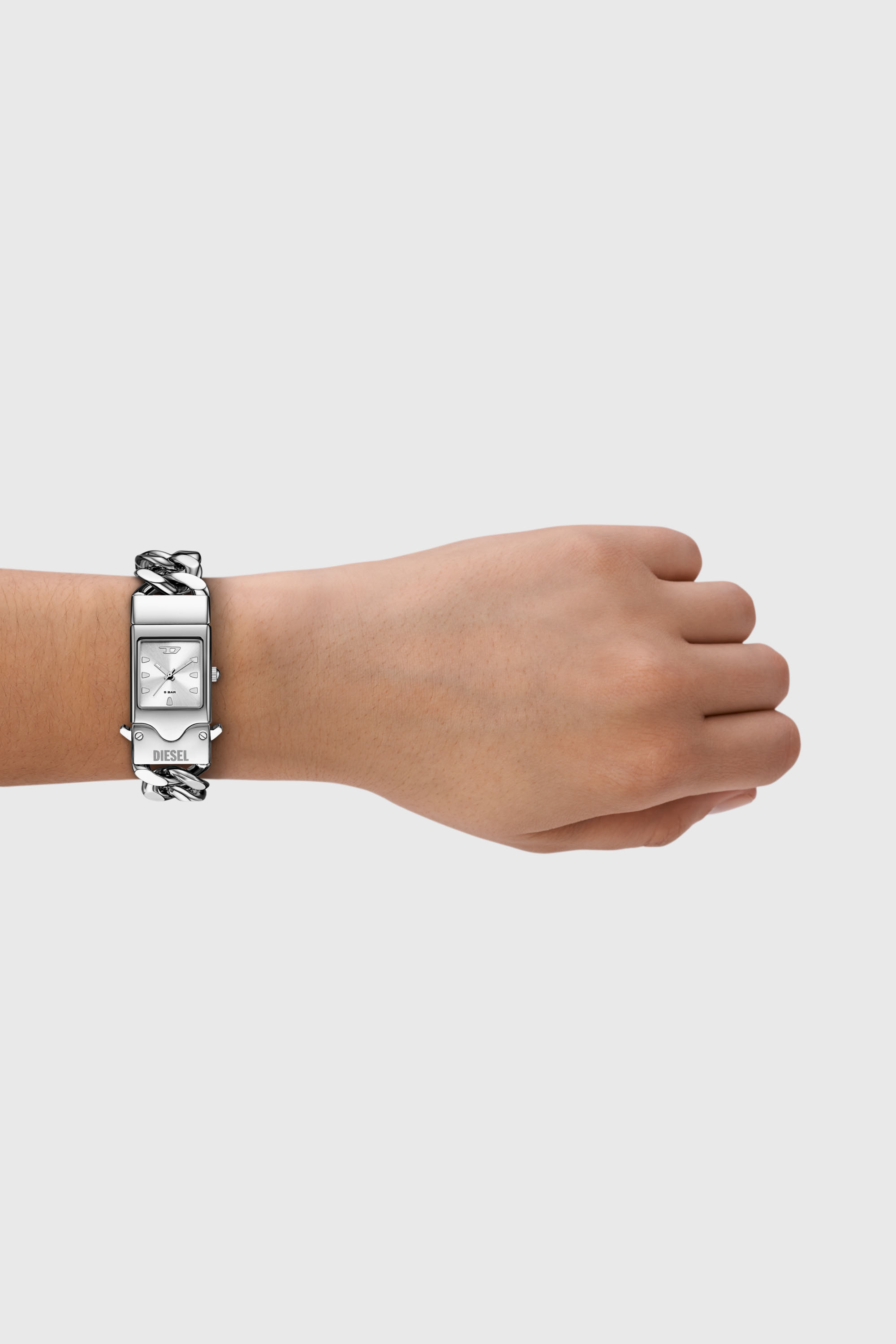 Diesel - DZ2225 WATCH, Unisex's Closer stainless steel watch in Silver - 4