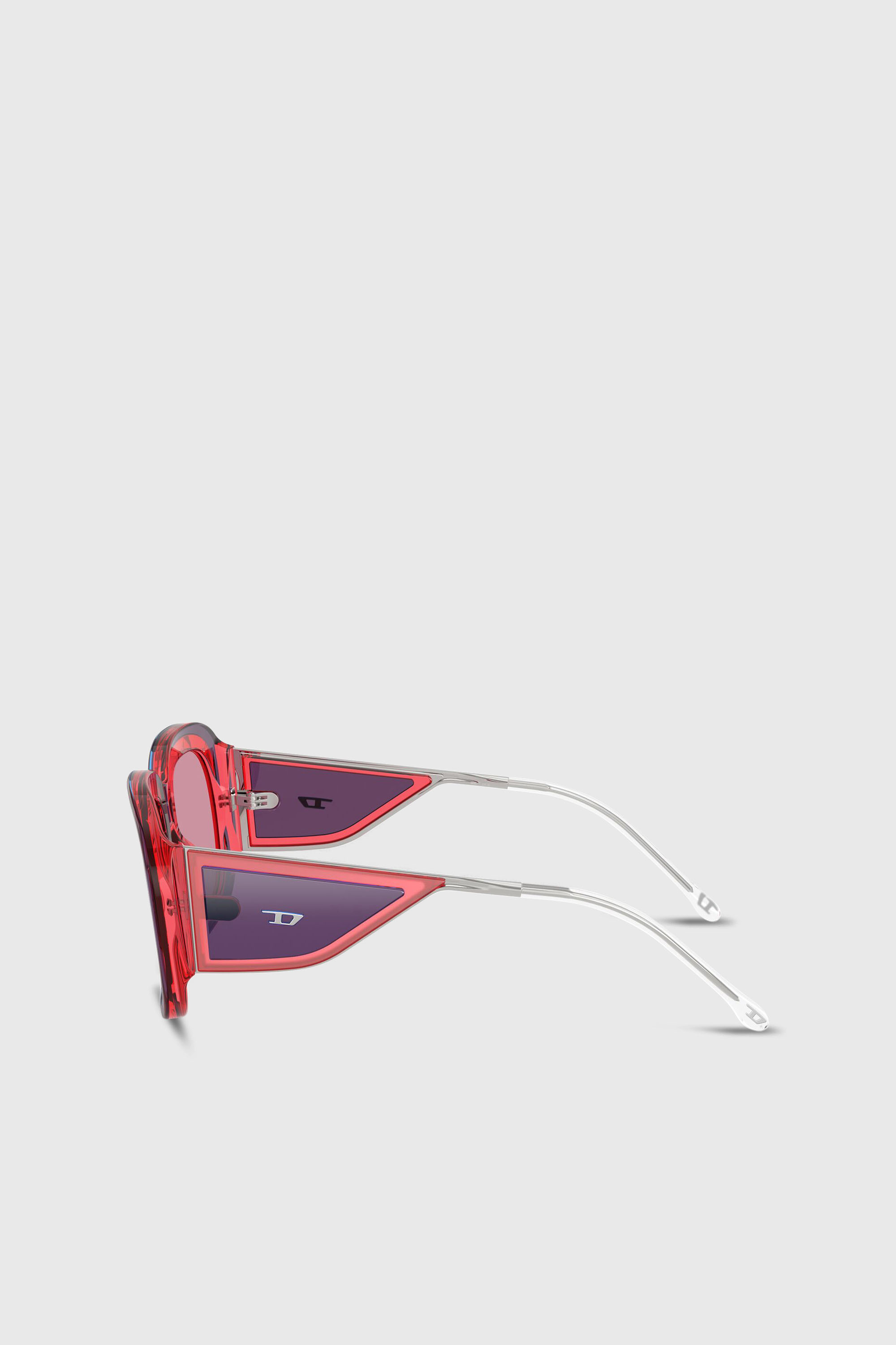 Diesel - 0DL2015U, Unisex's Square sunglasses in Pink - 4