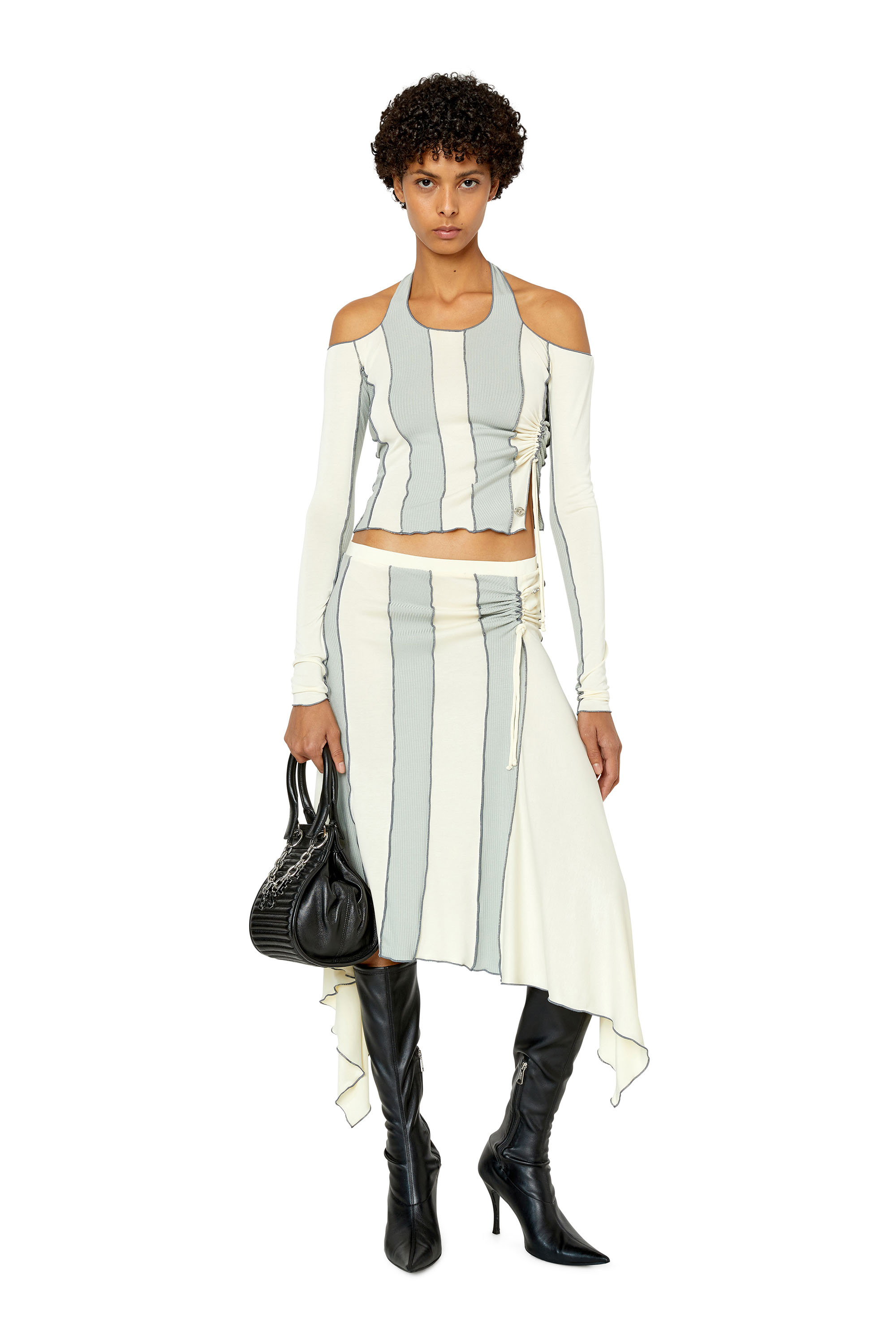 Diesel - T-LINS, Blue/White - Image 4