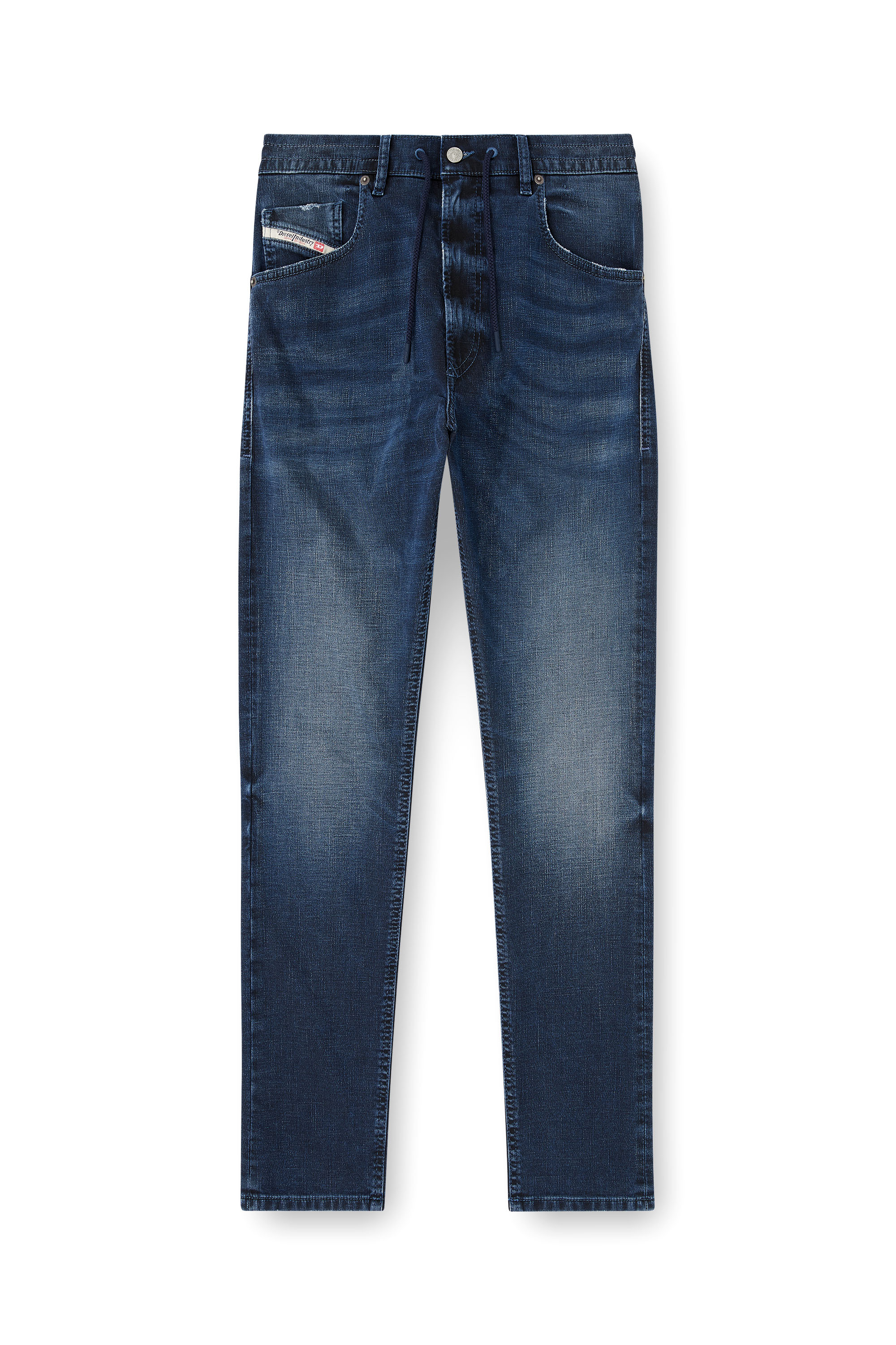 Diesel - Man's Regular 2032 D-Krooley Joggjeans&reg; 09N65, Dark Blue - 3