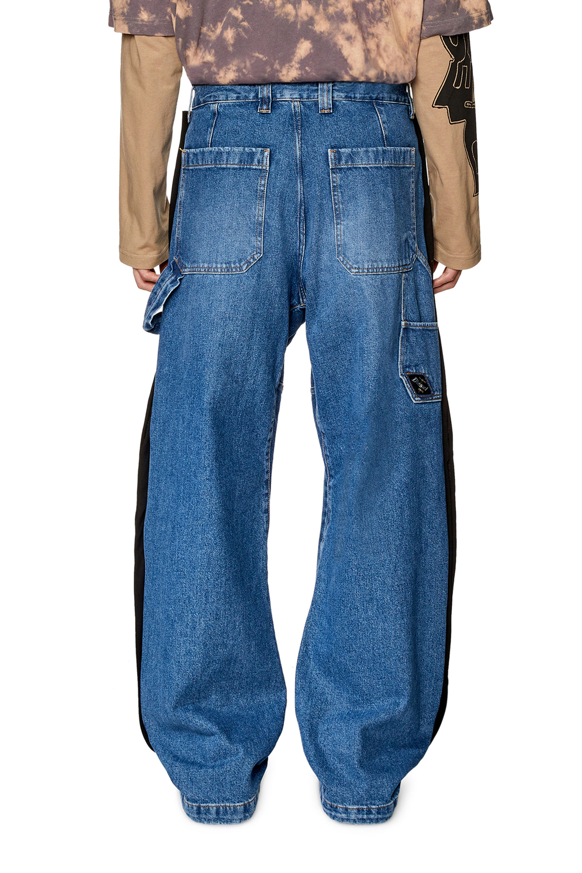 Diesel - D-Livery 0HJAV Straight Jeans, Medium blue - Image 2