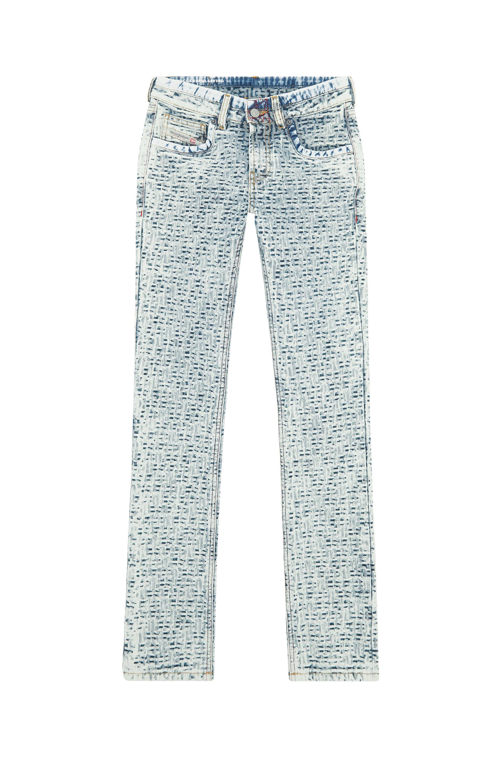 Diesel - 2002 0EMAA Straight Jeans, Light Blue - Image 5