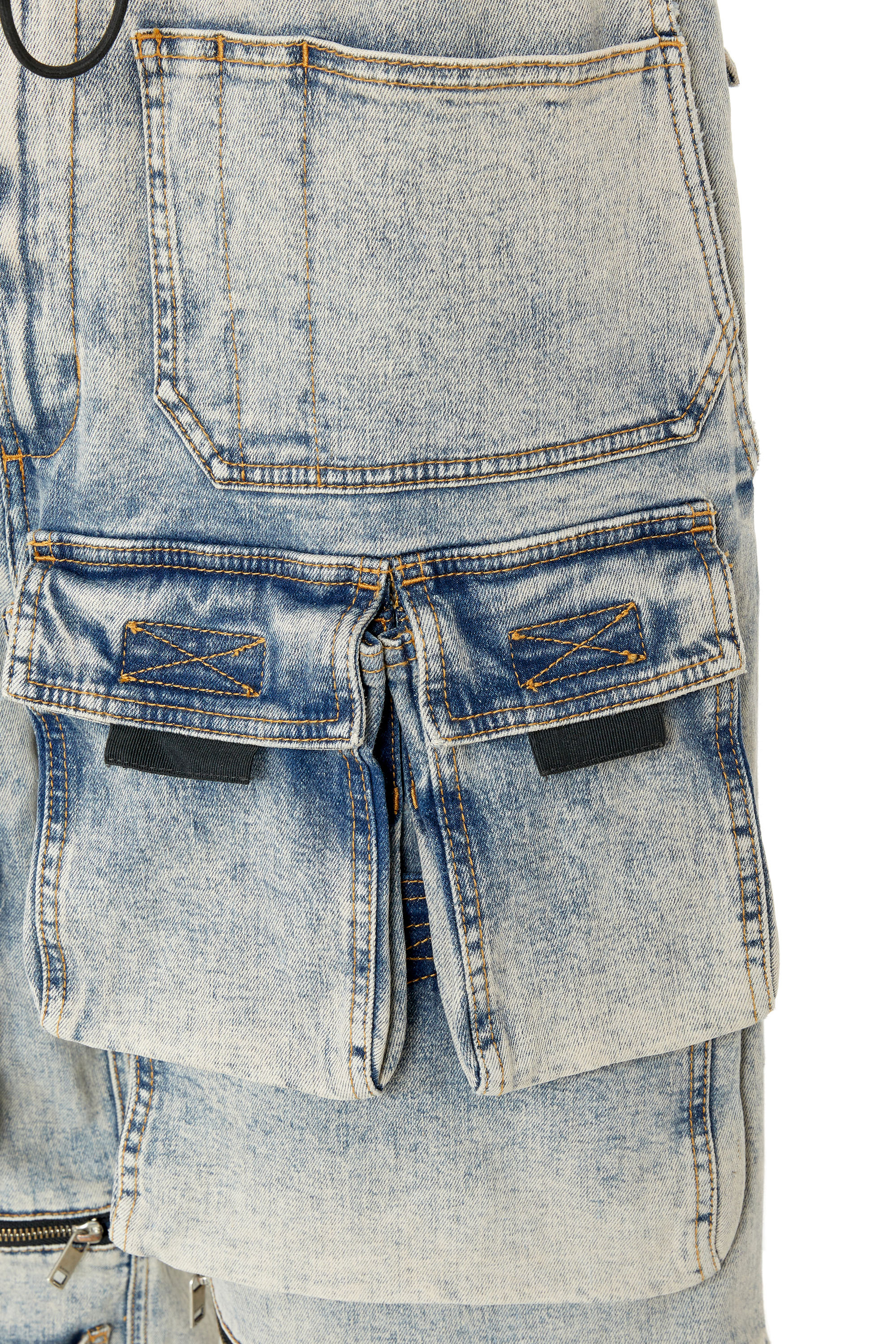 Diesel - Straight Jeans D-Onlypockets 09F12, Medium blue - Image 6