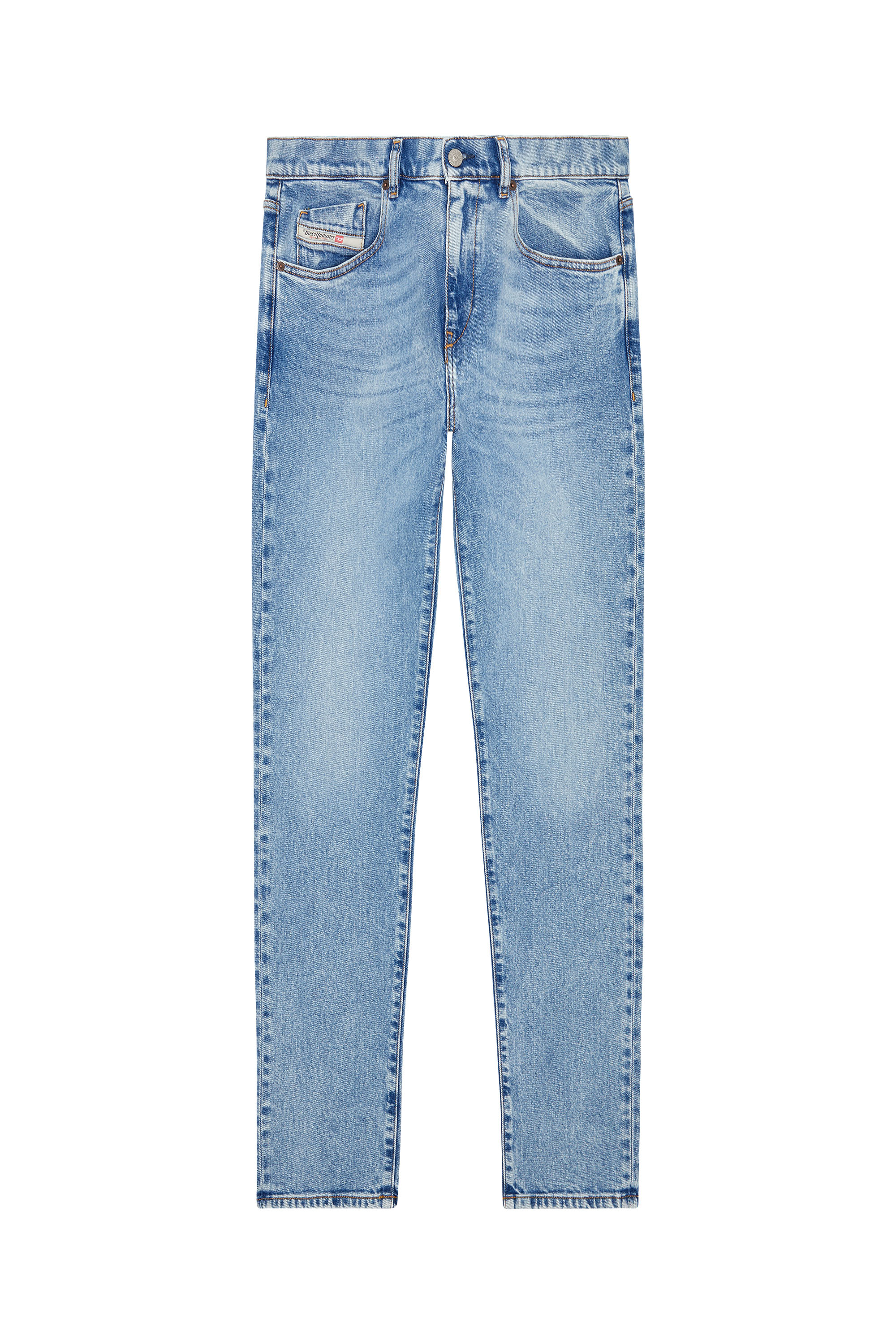 2019 D-Strukt 9B92L Slim Jeans, Light Blue - Jeans