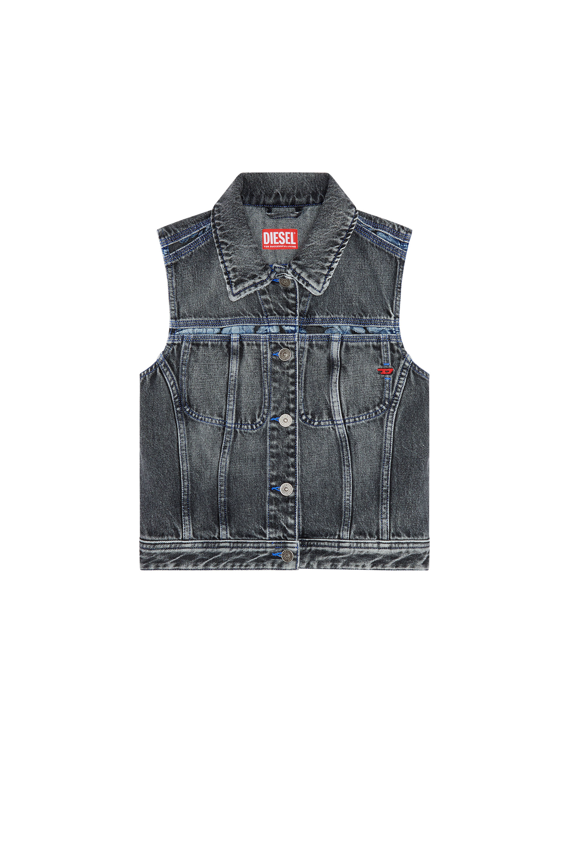 Diesel - DE-SLIMMY-SM-FSB, Black/Dark grey - Image 5