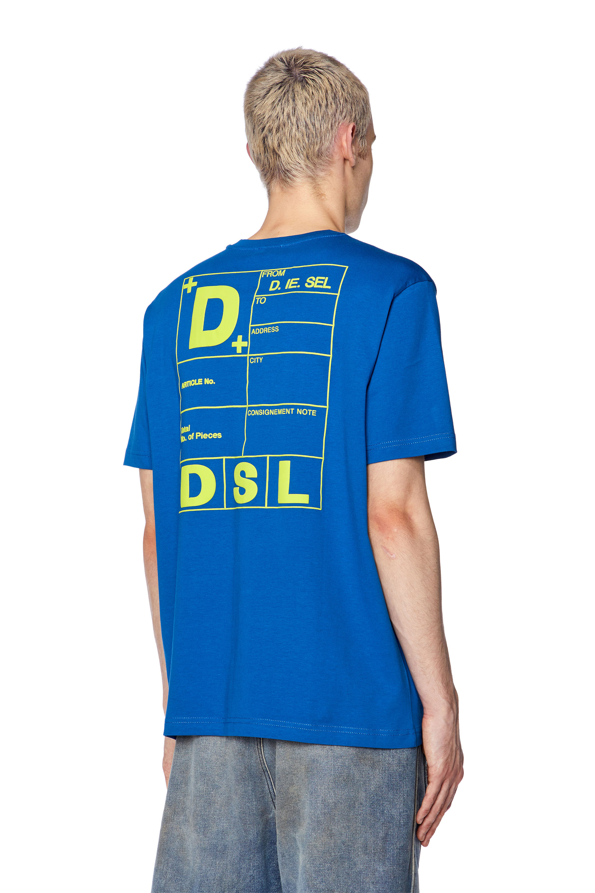 Diesel - T-JUST-K5, Blue - Image 4