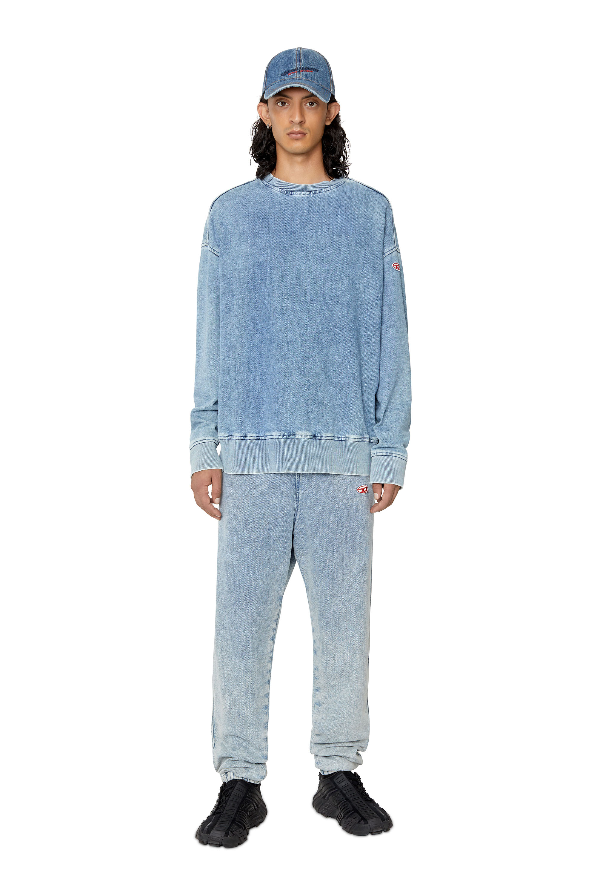 Diesel - D-Lab Track Denim 09D01 Tapered, Light Blue - Image 5