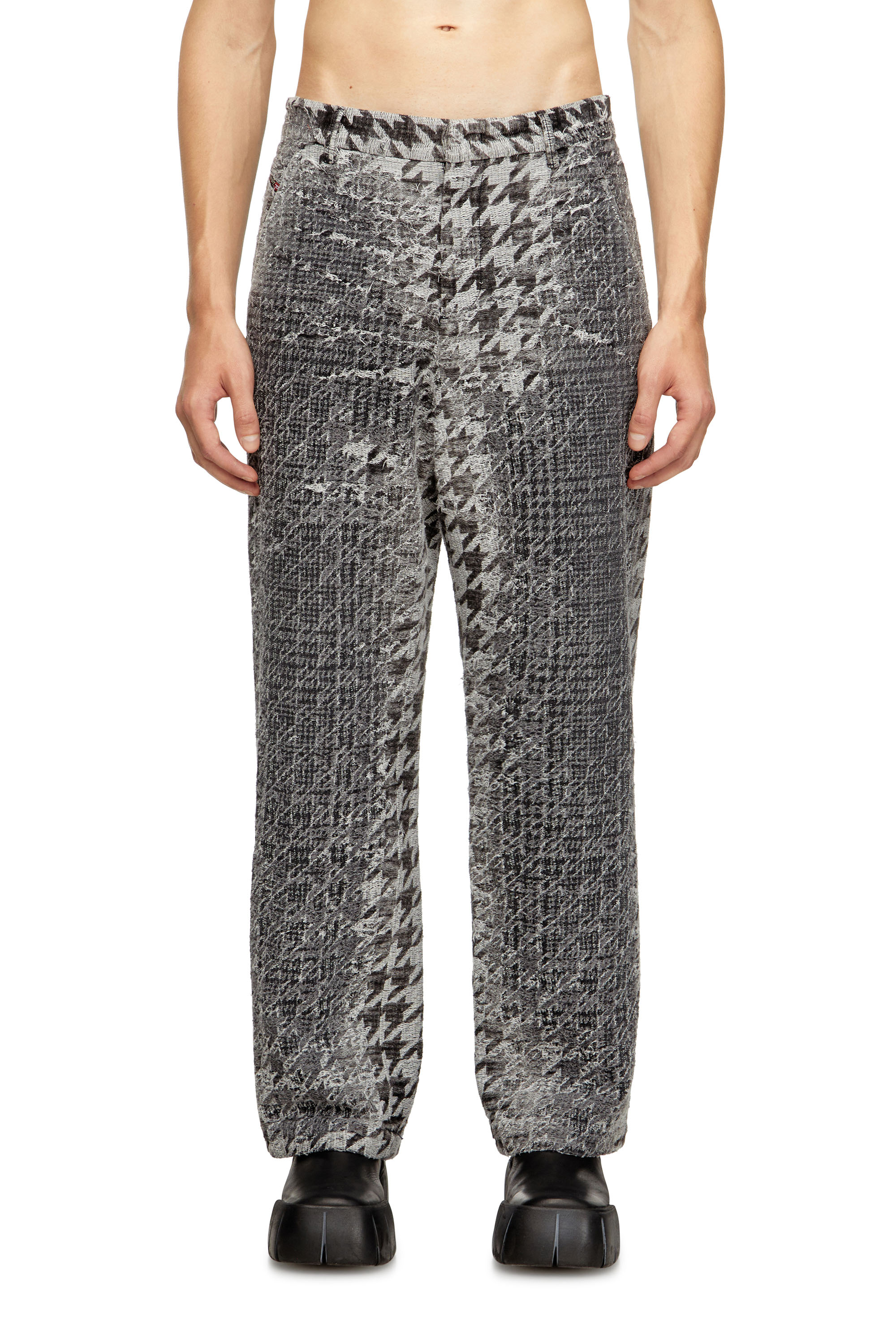 Regular Jeans D-Eber 0CEBN, Black/Dark grey Diesel - Man's Regular Jeans D-Eber 0CEBN, Black/Dark grey - 3