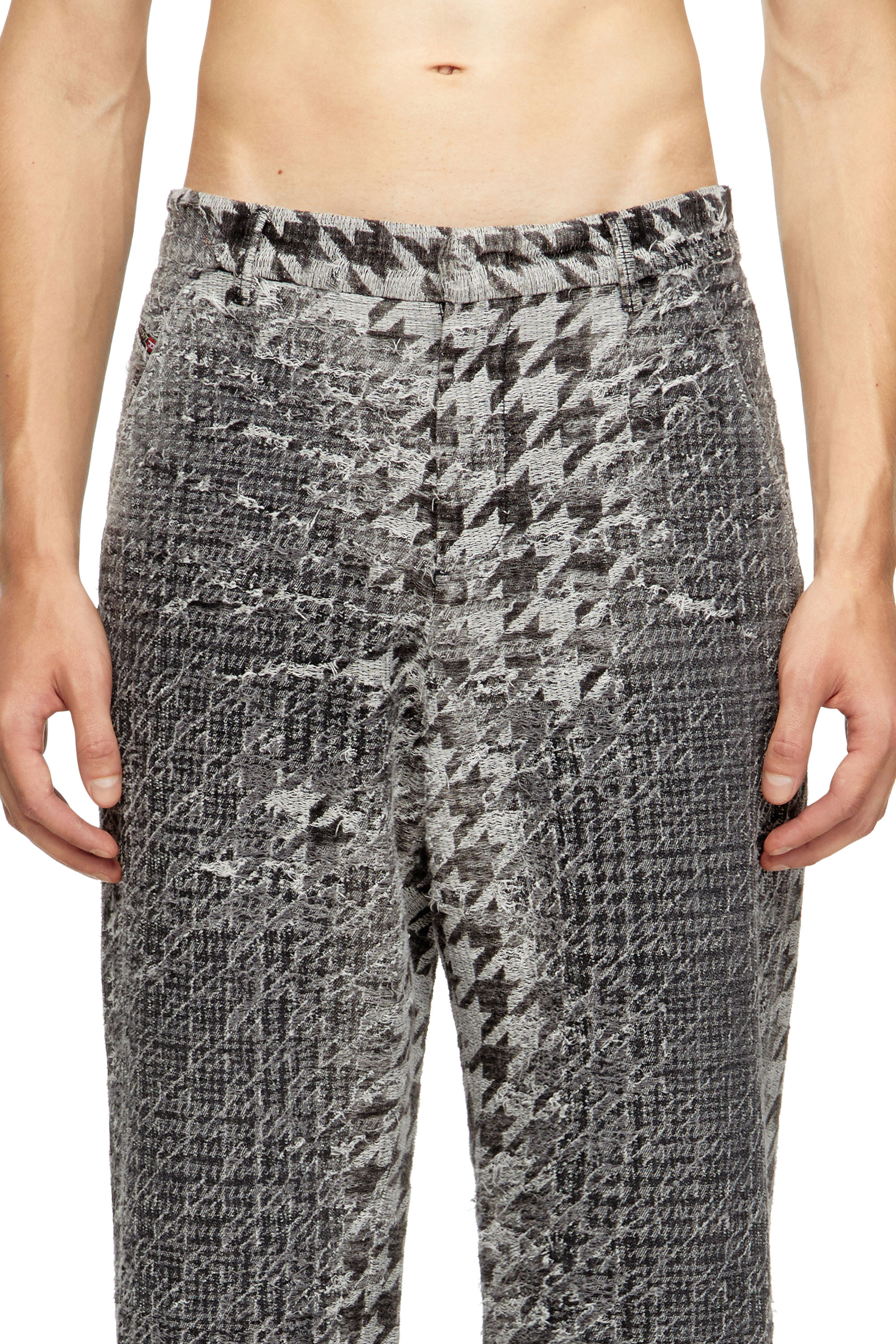 Regular Jeans D-Eber 0CEBN, Black/Dark grey Diesel - Man's Regular Jeans D-Eber 0CEBN, Black/Dark grey - 5