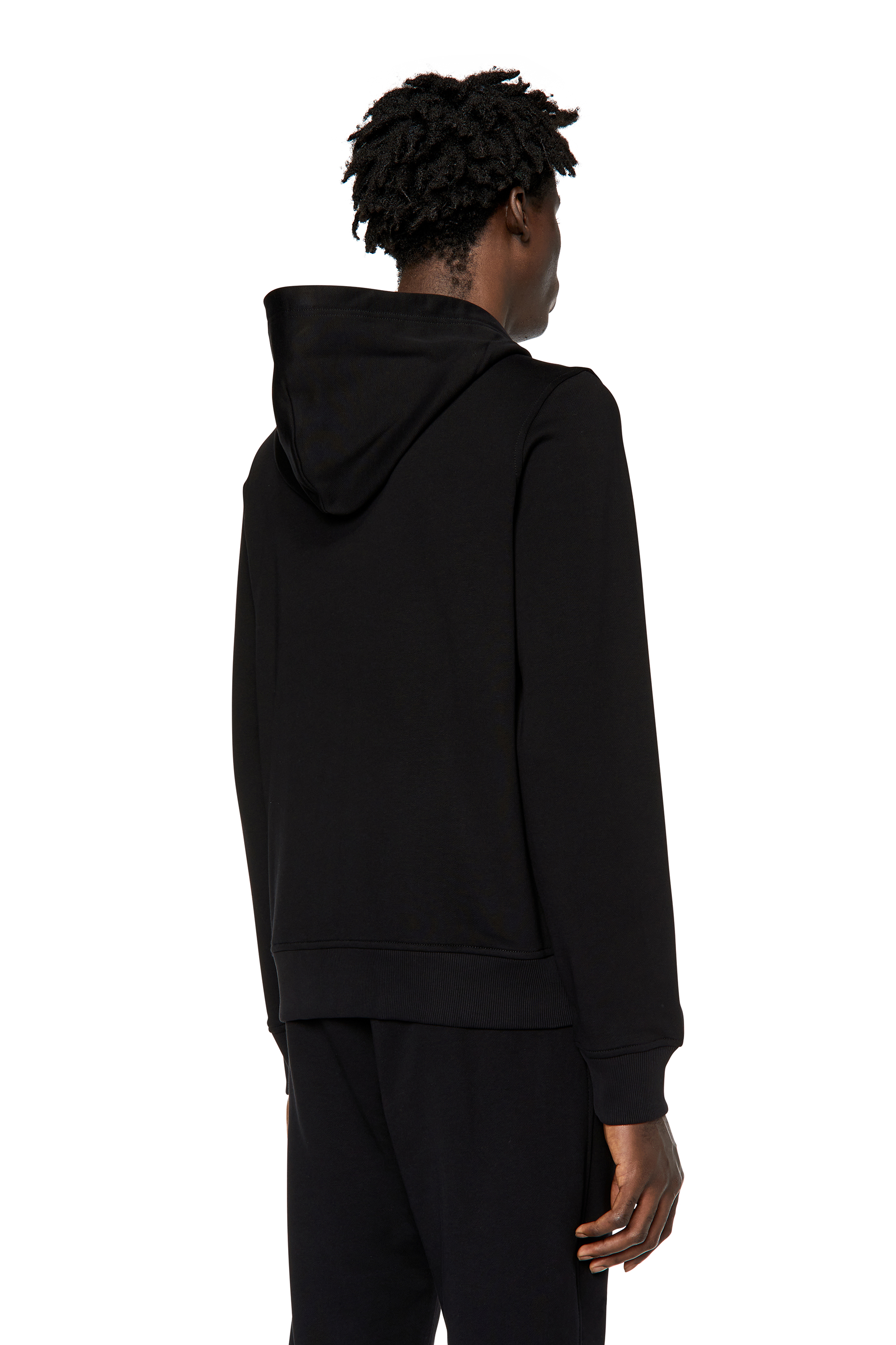 Diesel - S-GINN-HOOD-ZIP-DIV, Black - Image 2