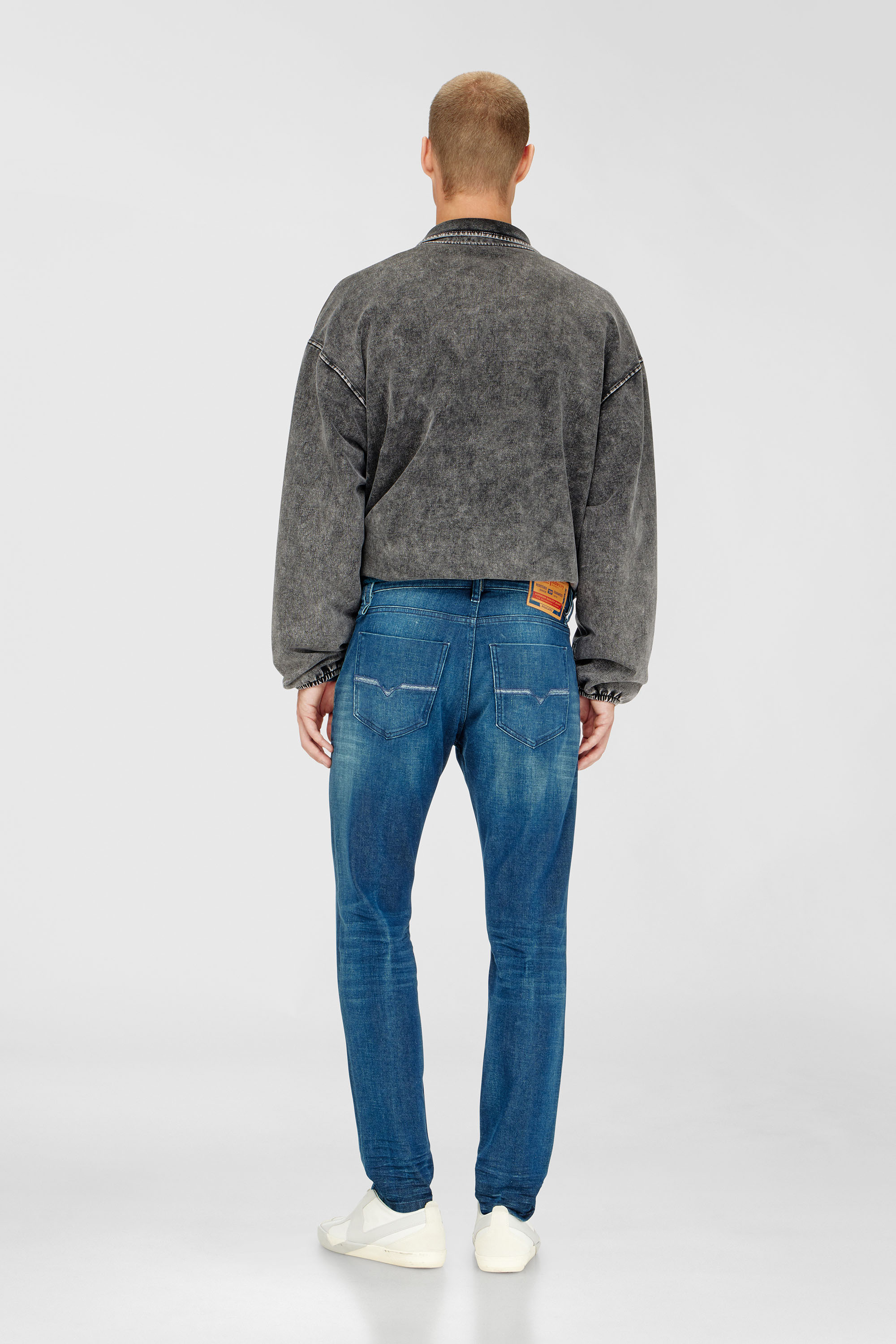 Diesel - Man's Slim Jeans 2019 D-Strukt 0PBBZ, Medium blue - 3