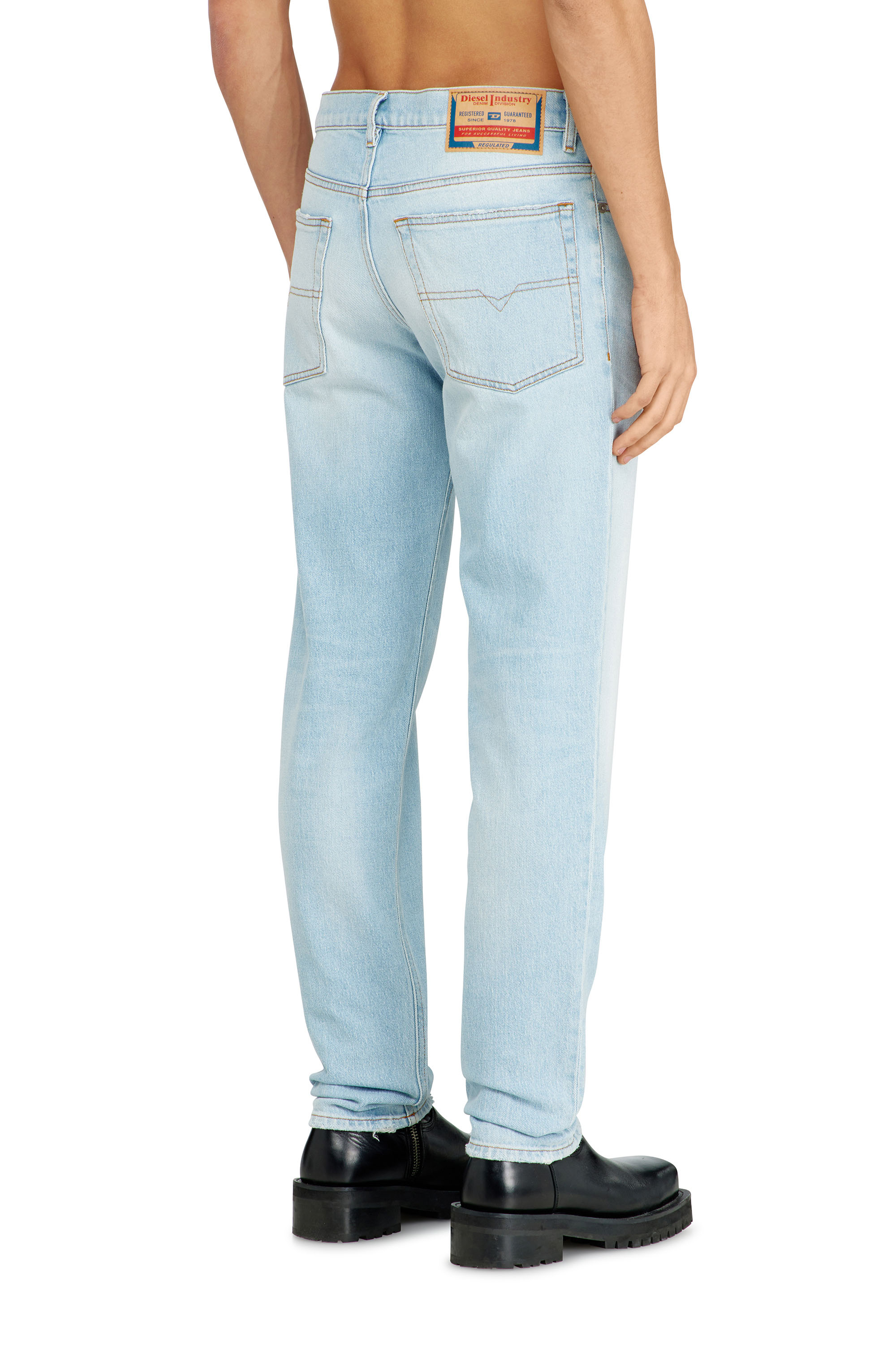 Diesel - Man's Regular Jeans 2023 D-Finitive 09N54, Light Blue - 4