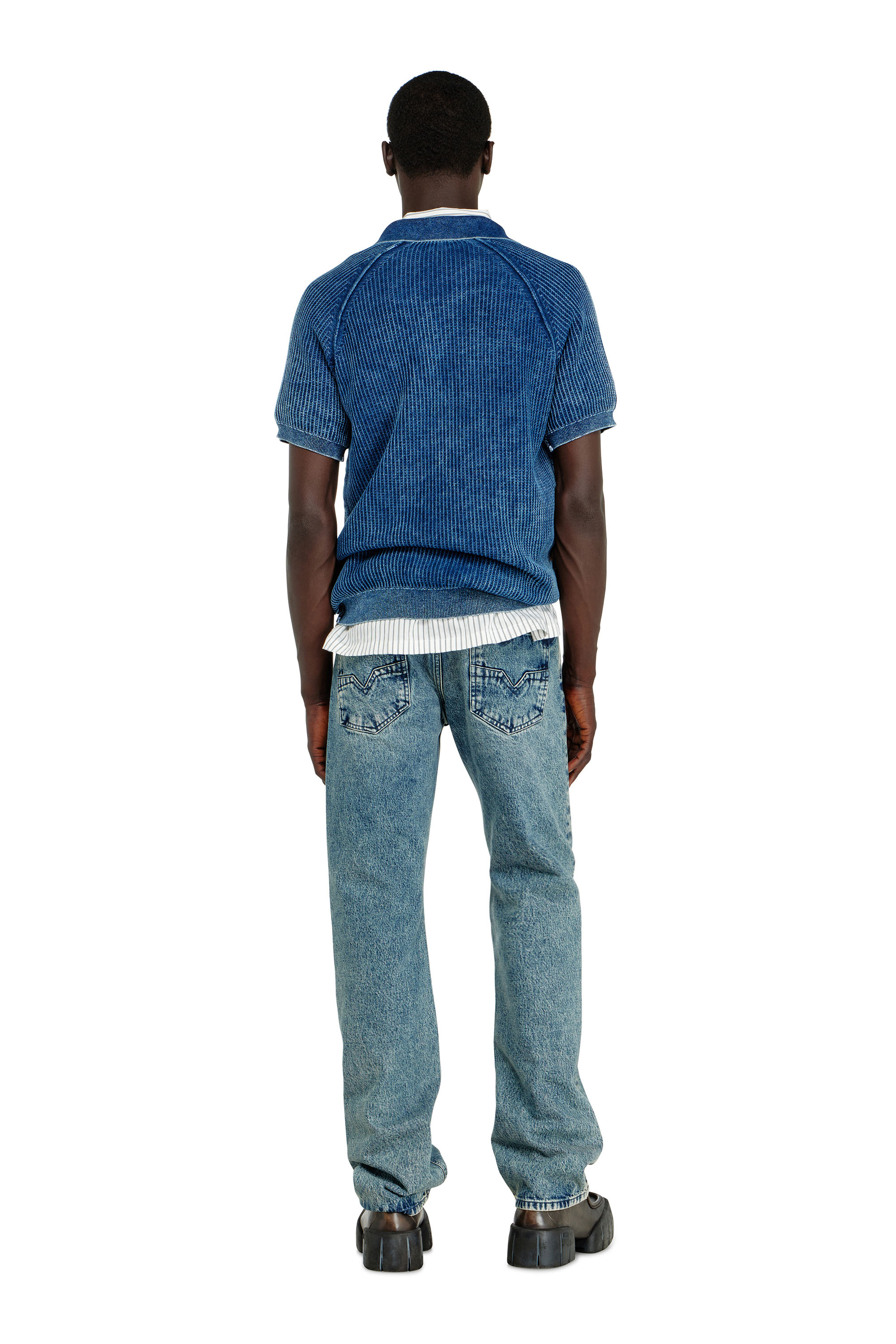 Diesel - Man's Regular Jeans 1985 Larkee 0IFBV, Medium blue - 4