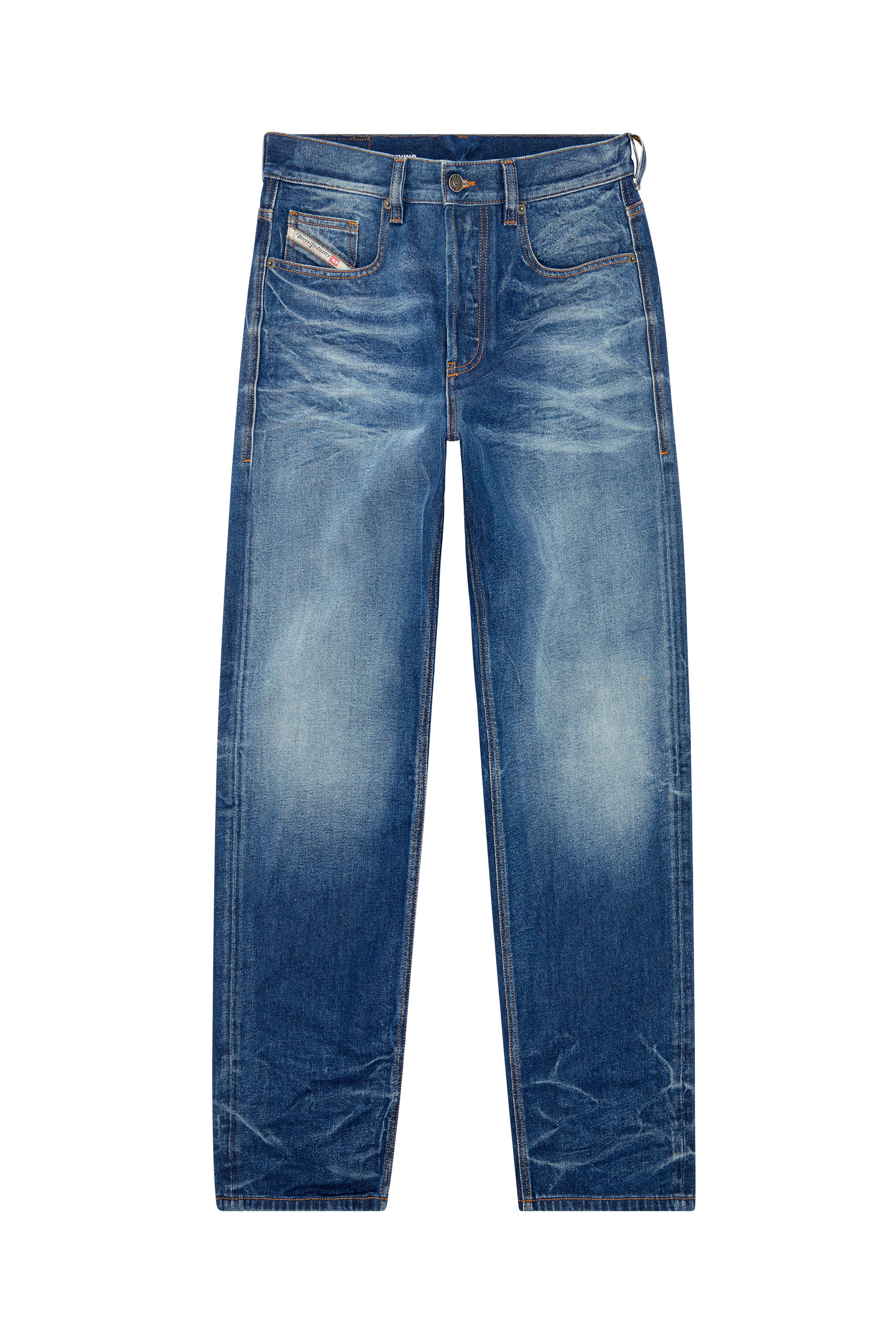 Diesel - Straight Jeans 2010 D-Macs 09I46, Medium blue - Image 5