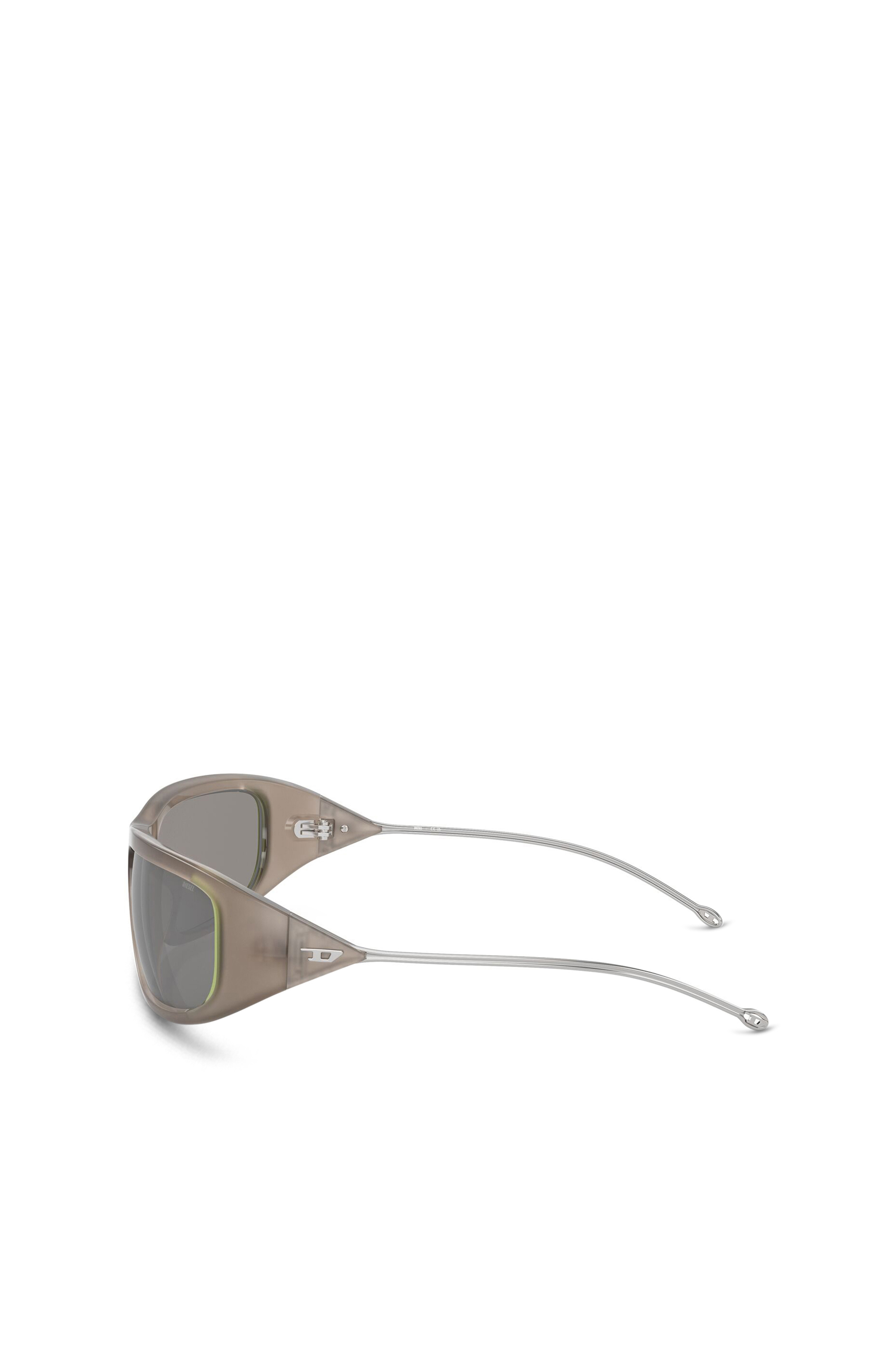 Diesel - 0DL3001 SIZE 61, Unisex's Wraparound style sunglasses in Grey - 2