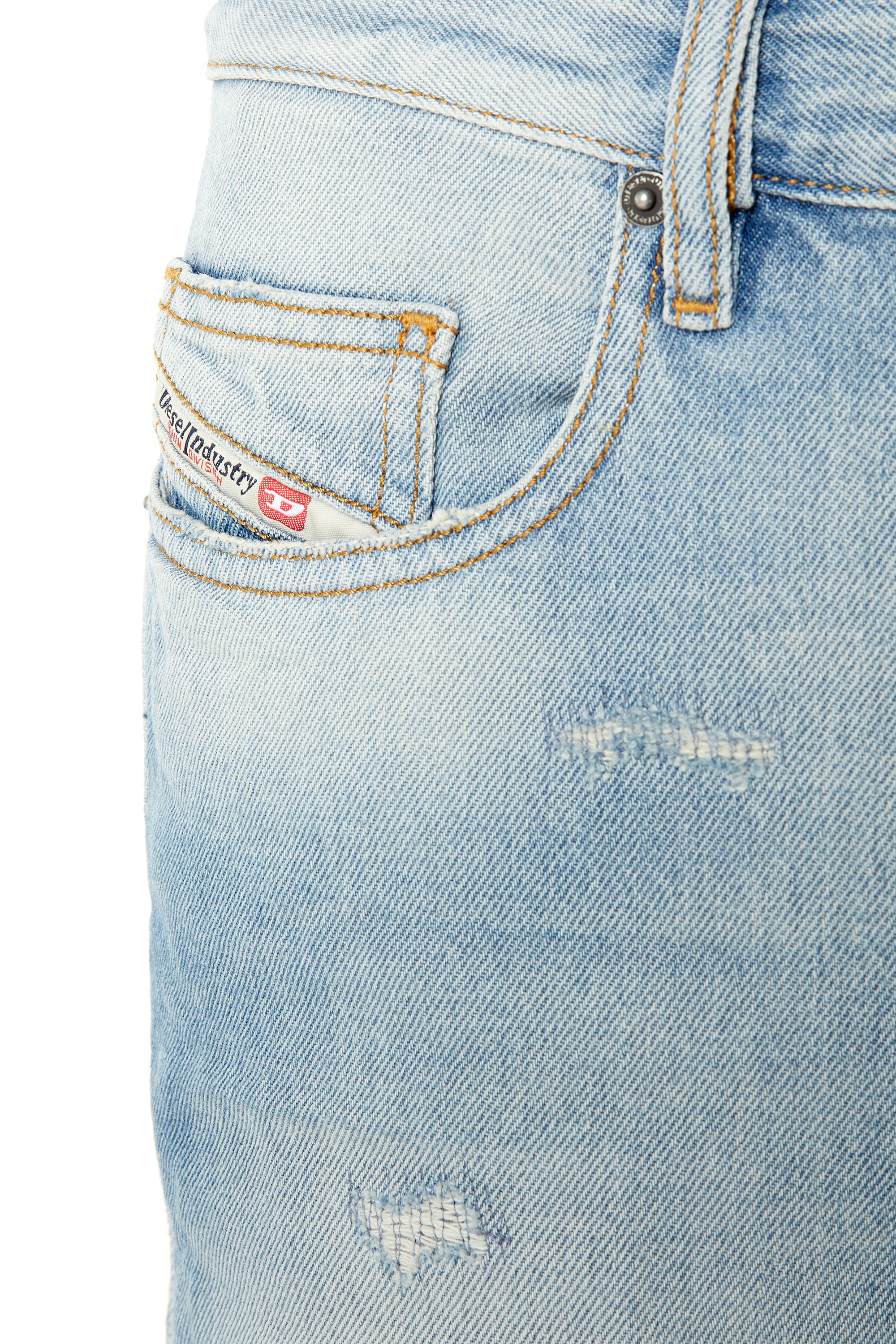 Diesel - Straight Jeans 2020 D-Viker E9C15, Light Blue - Image 4